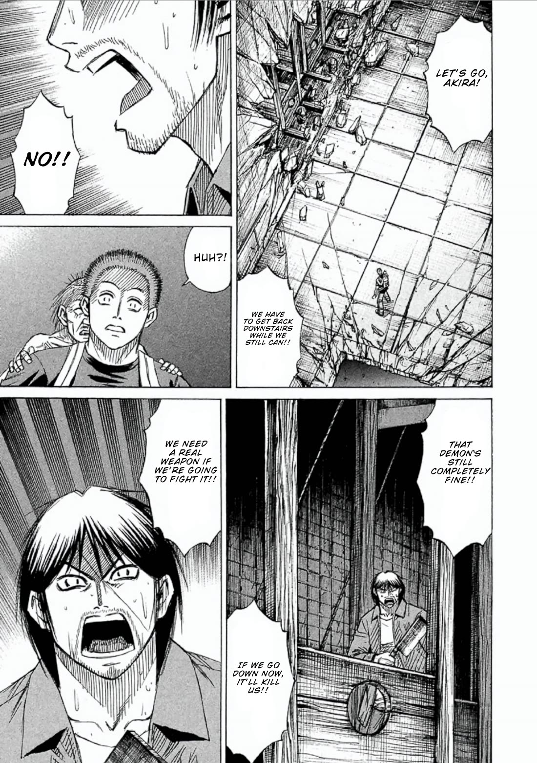 Higanjima - Saigo no 47 Hiai Chapter 156 page 3 - Chapter 156: Guillotine