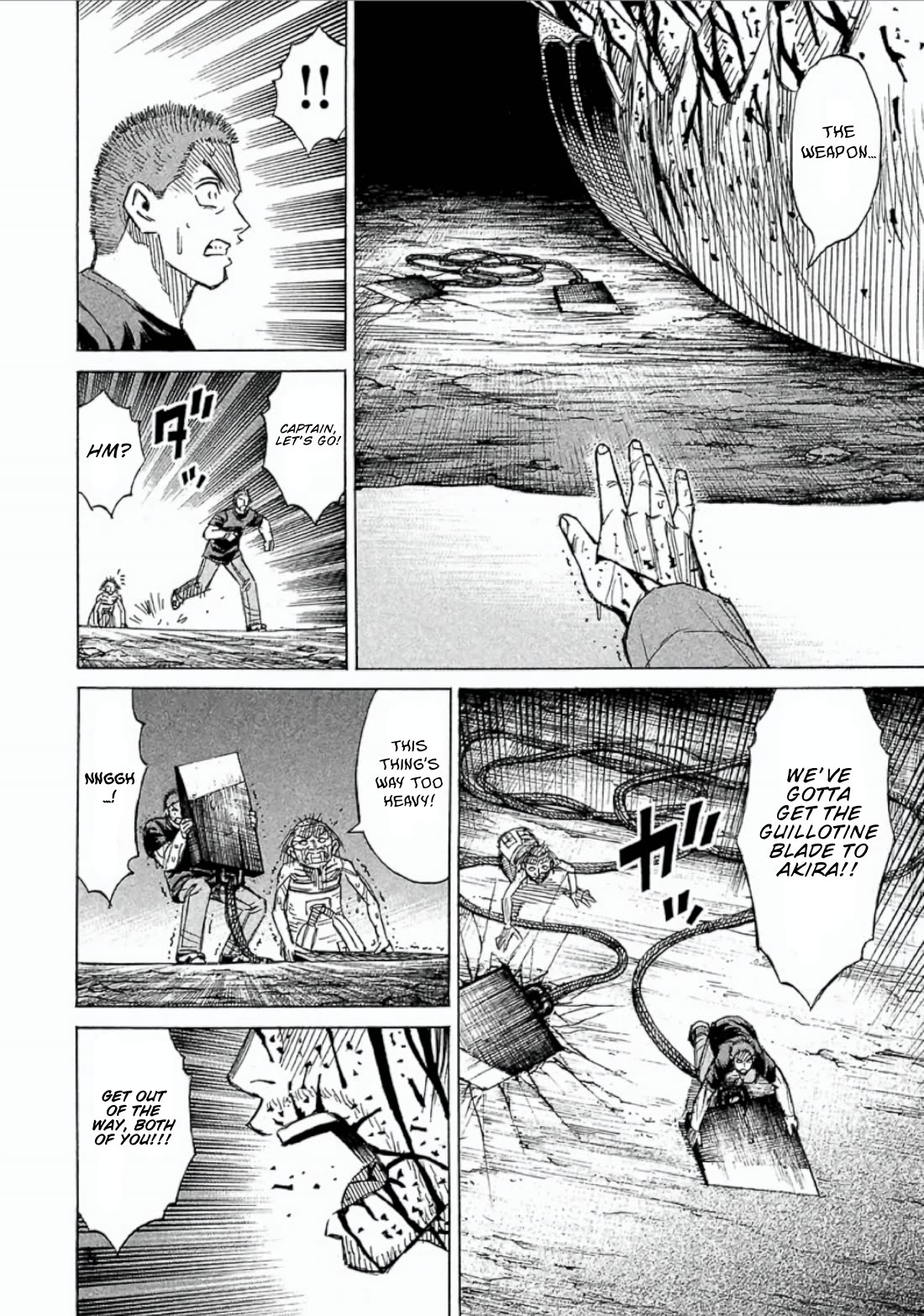 Higanjima - Saigo no 47 Hiai Chapter 158 page 12 - Chapter 158: The Giant Hand