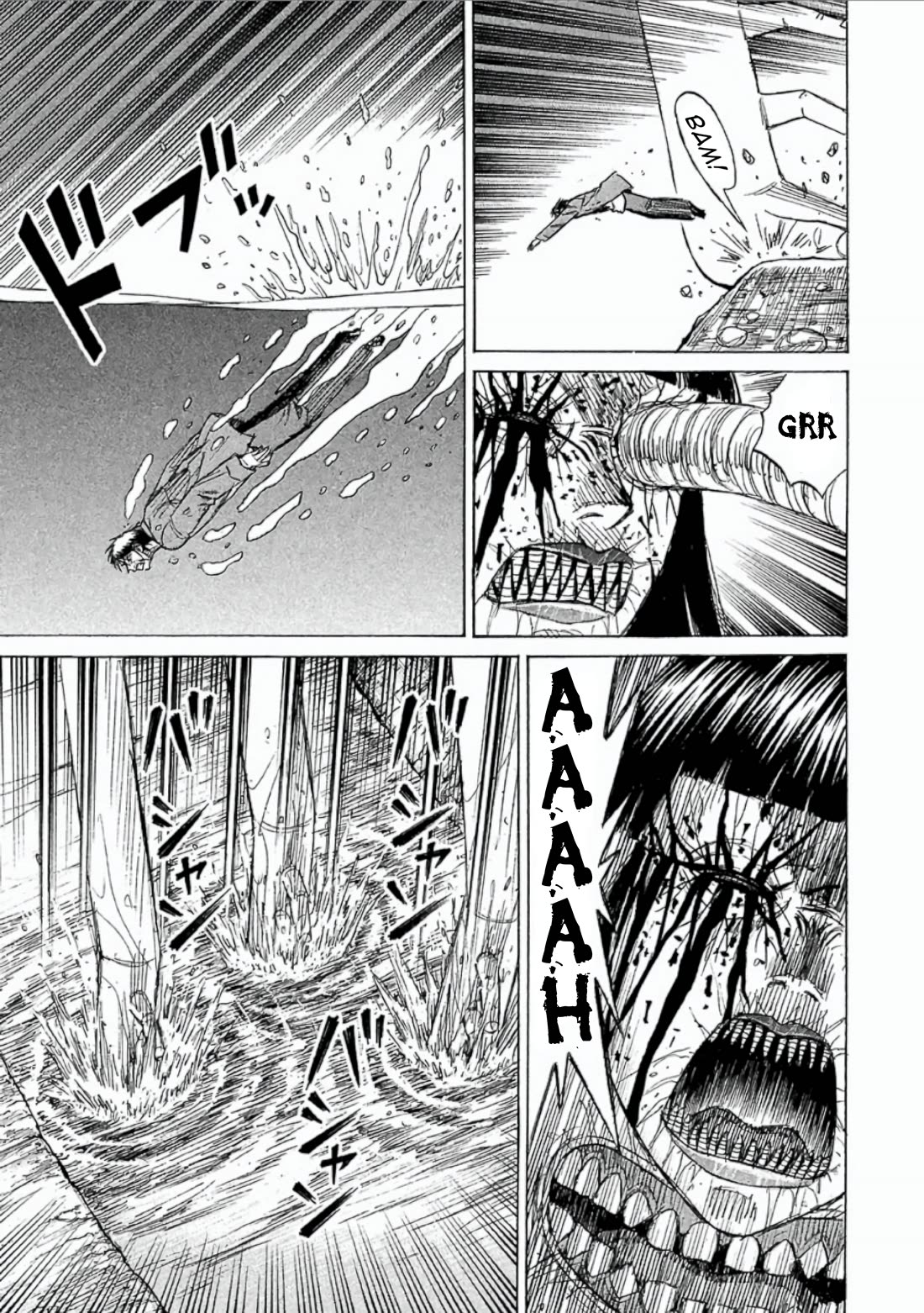 Higanjima - Saigo no 47 Hiai Chapter 158 page 16 - Chapter 158: The Giant Hand