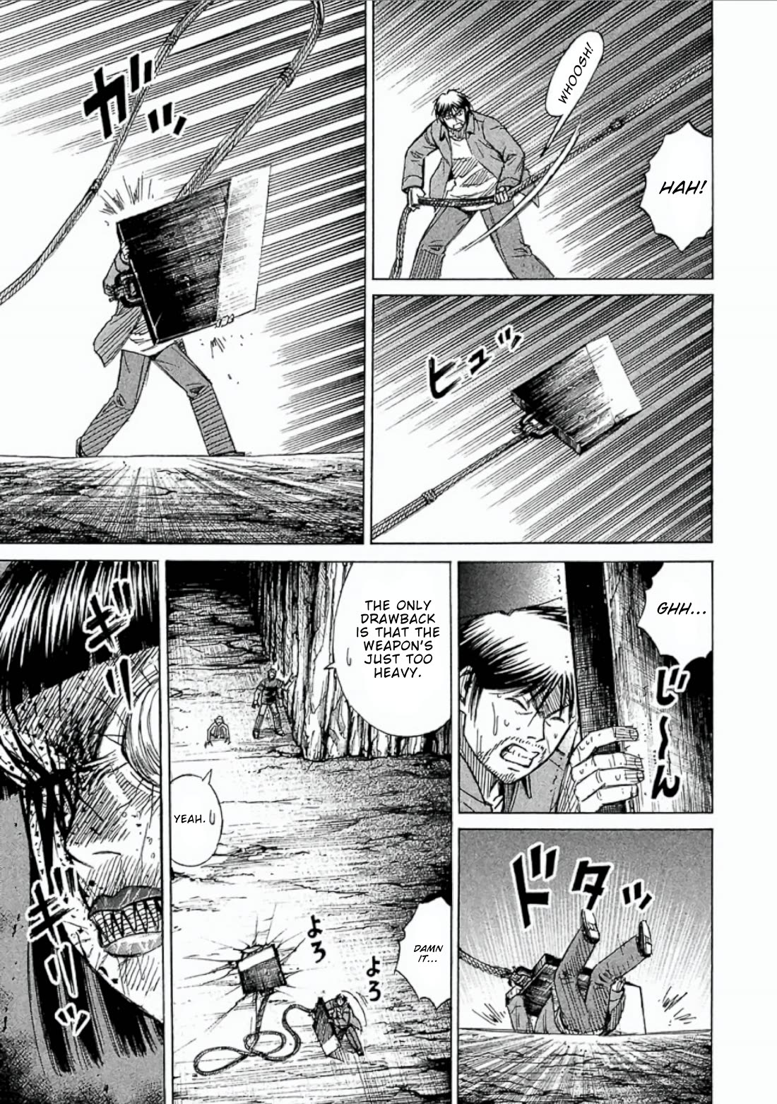 Higanjima - Saigo no 47 Hiai Chapter 158 page 3 - Chapter 158: The Giant Hand