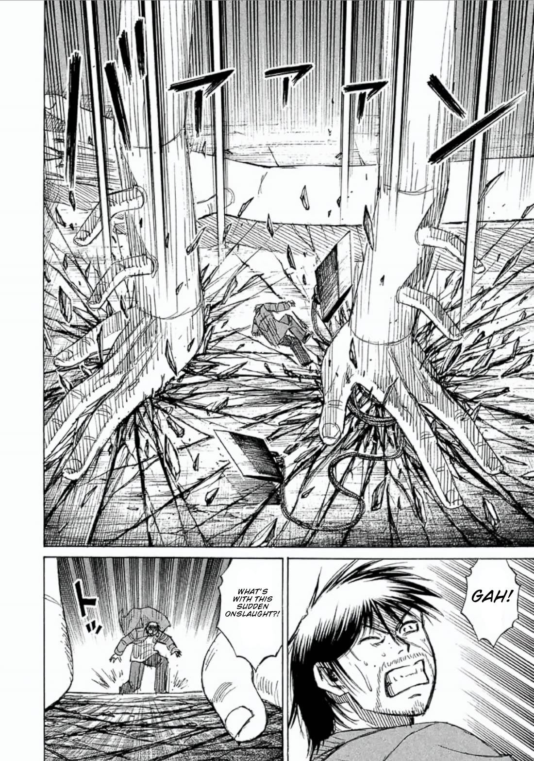 Higanjima - Saigo no 47 Hiai Chapter 158 page 6 - Chapter 158: The Giant Hand