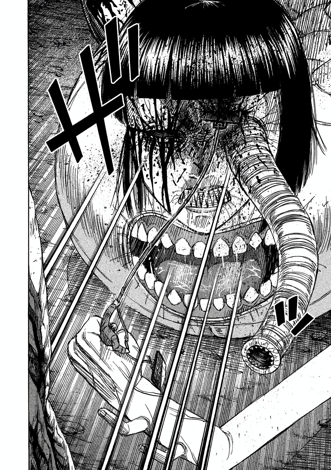 Higanjima - Saigo no 47 Hiai Chapter 159 page 10 - Chapter 159: Nice Catch