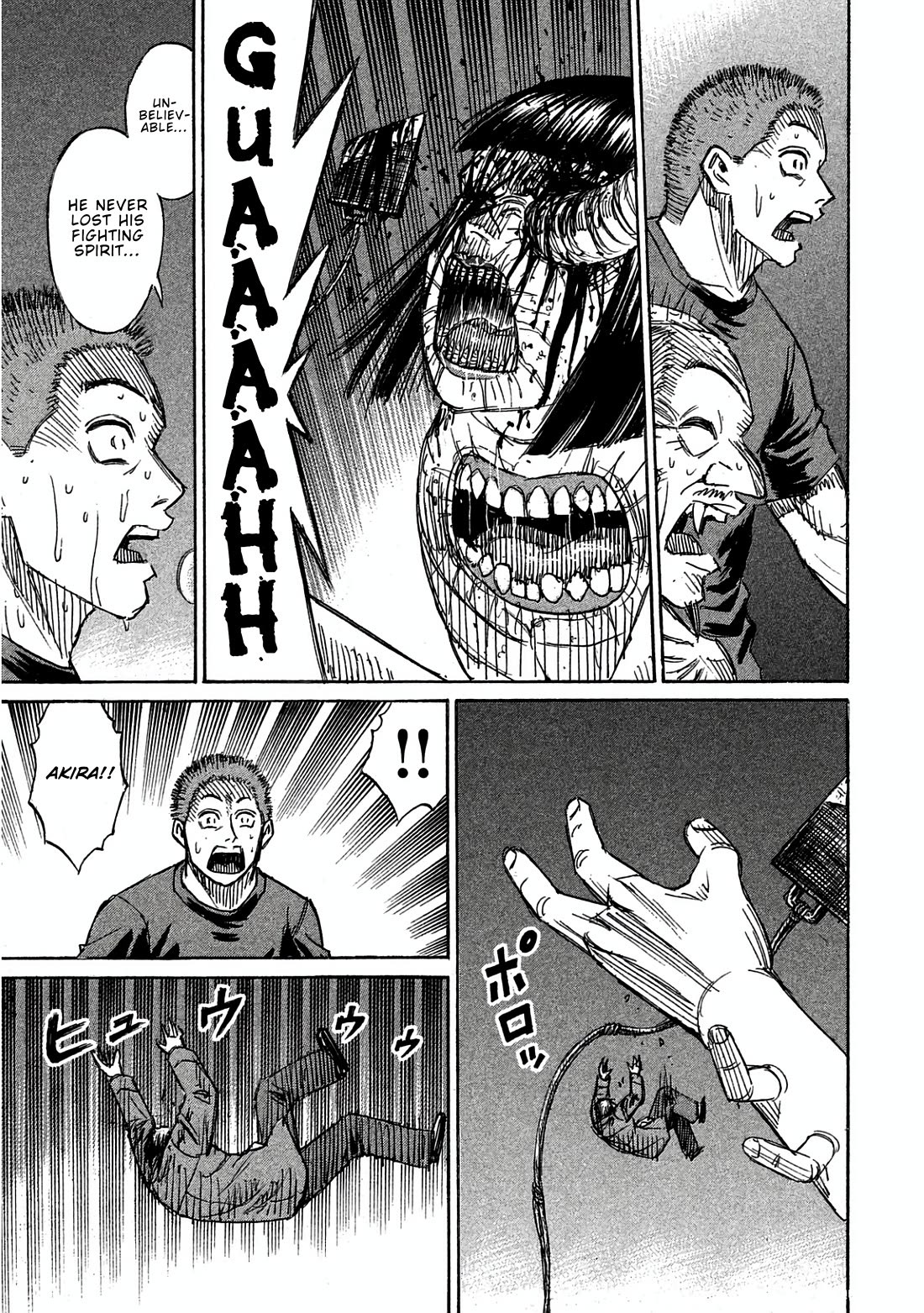 Higanjima - Saigo no 47 Hiai Chapter 159 page 11 - Chapter 159: Nice Catch