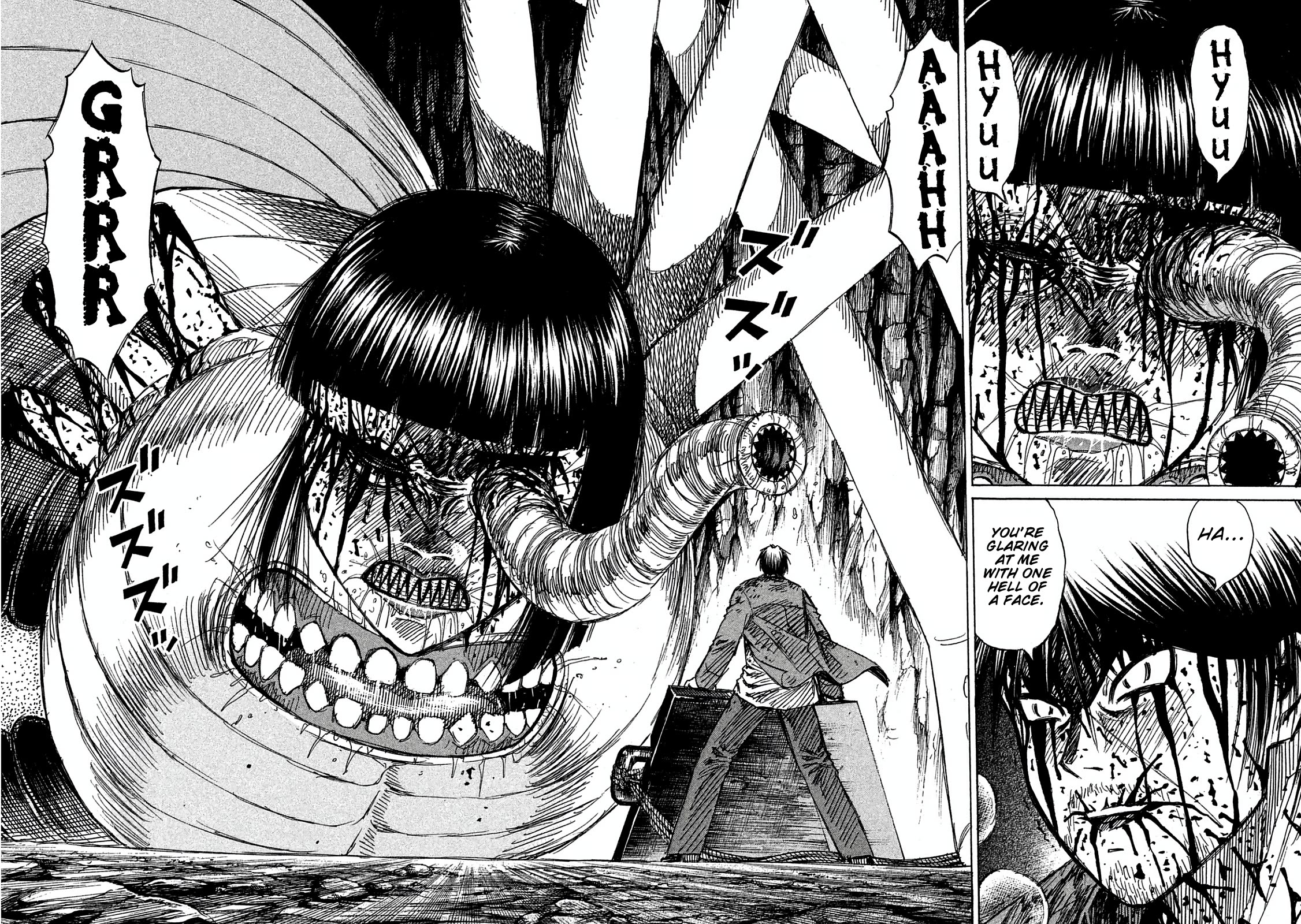 Higanjima - Saigo no 47 Hiai Chapter 159 page 14 - Chapter 159: Nice Catch