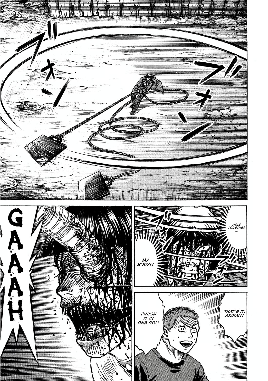 Higanjima - Saigo no 47 Hiai Chapter 160 page 1 - Chapter 160: Right Jaw