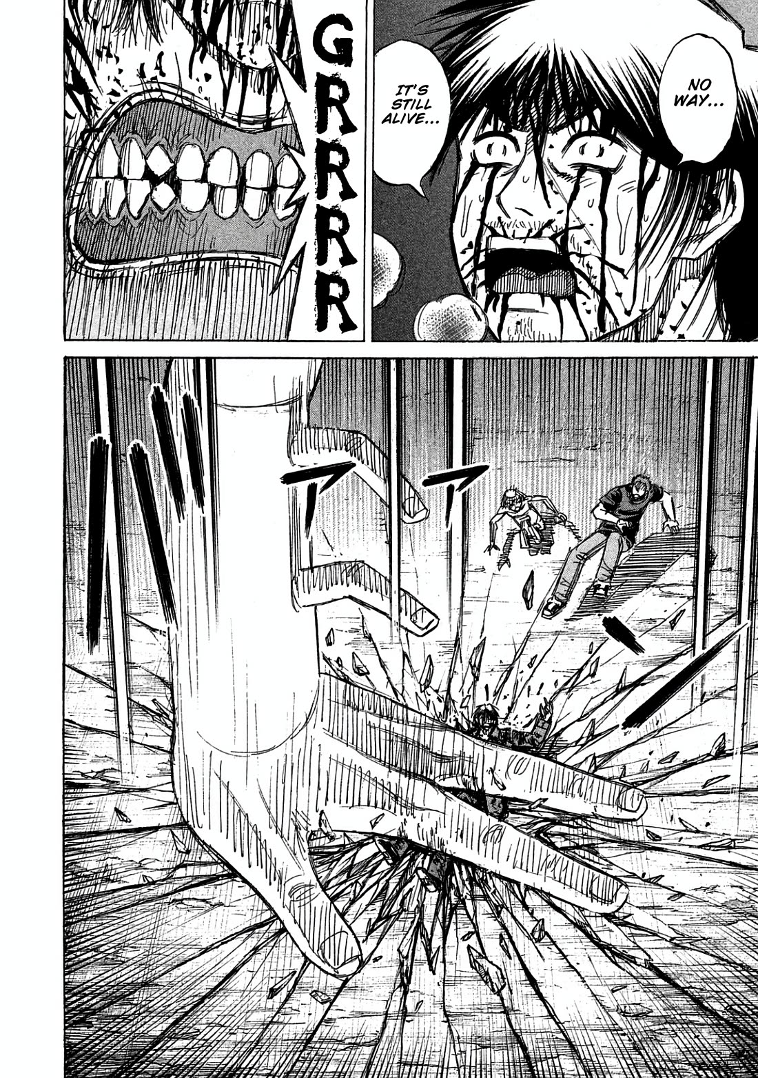 Higanjima - Saigo no 47 Hiai Chapter 161 page 9 - Chapter 161: Can’t Move