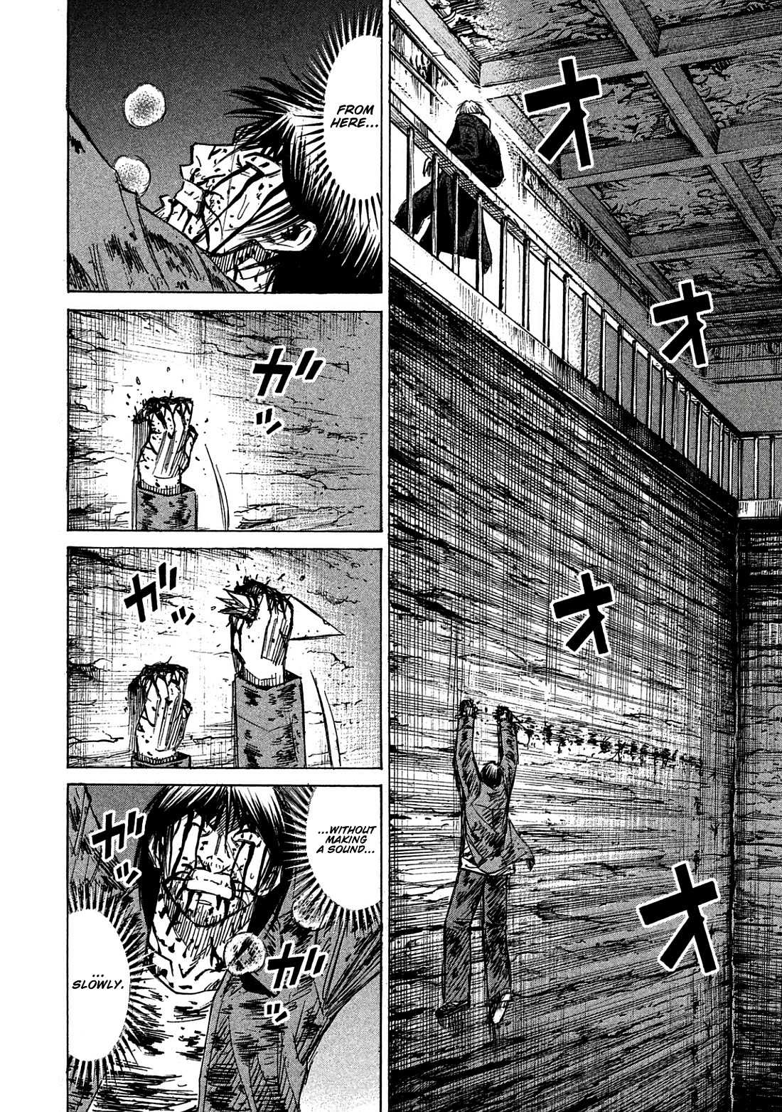 Higanjima - Saigo no 47 Hiai Chapter 165 page 10 - Chapter 165: From Behind