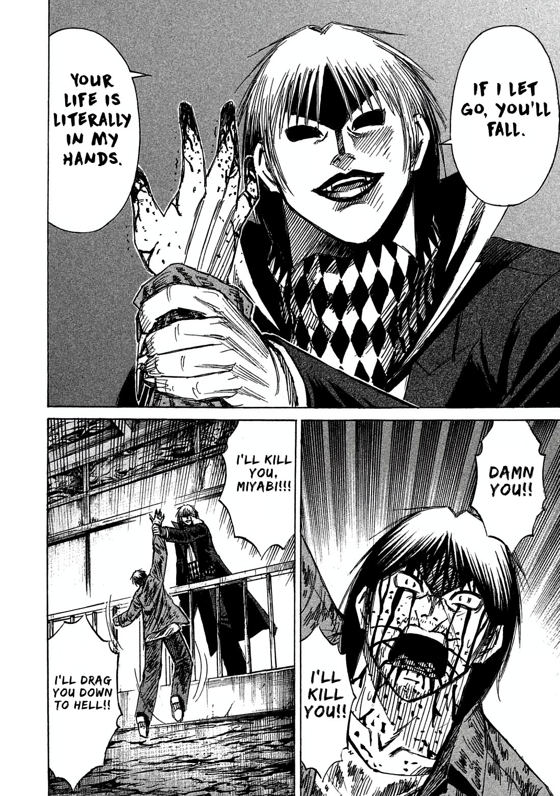 Higanjima - Saigo no 47 Hiai Chapter 166 page 11 - Chapter 166: The Face of Despair