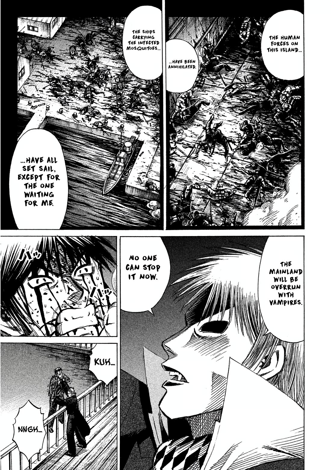 Higanjima - Saigo no 47 Hiai Chapter 166 page 6 - Chapter 166: The Face of Despair