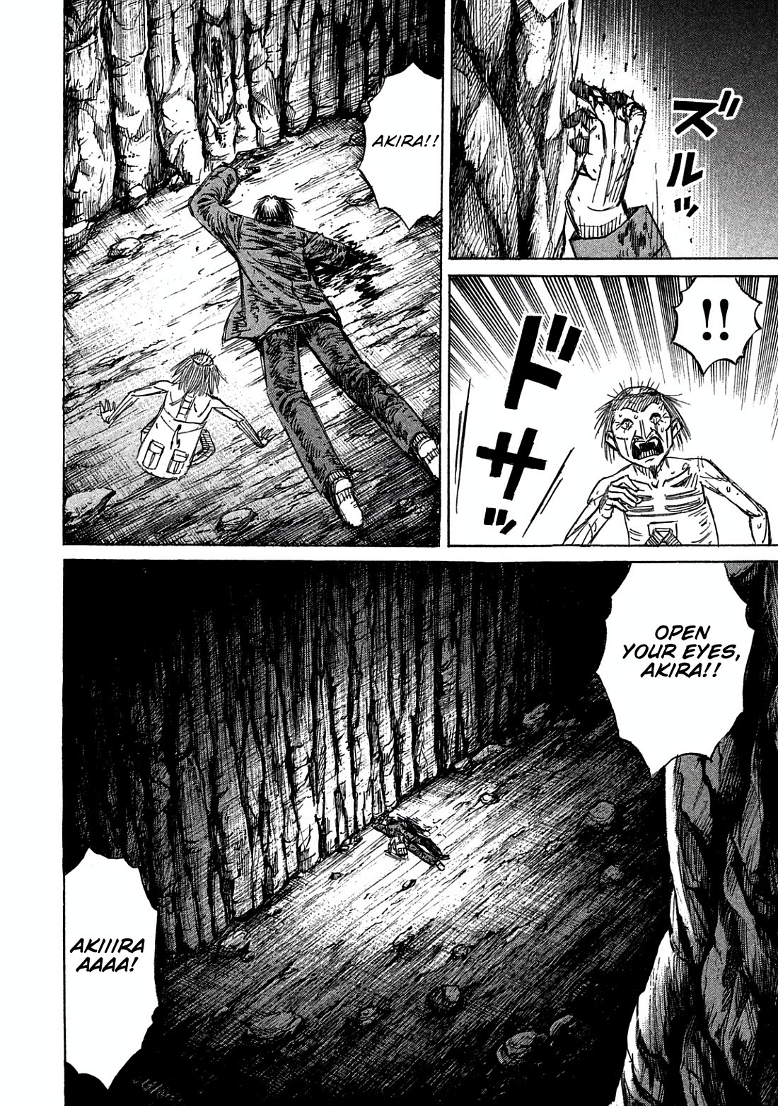 Higanjima - Saigo no 47 Hiai Chapter 167 page 10 - Chapter 167: The Fall