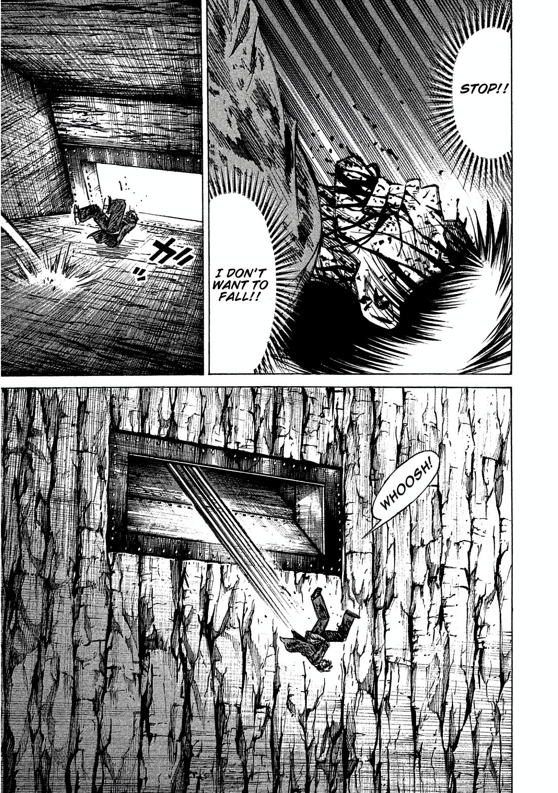 Higanjima - Saigo no 47 Hiai Chapter 167 page 5 - Chapter 167: The Fall