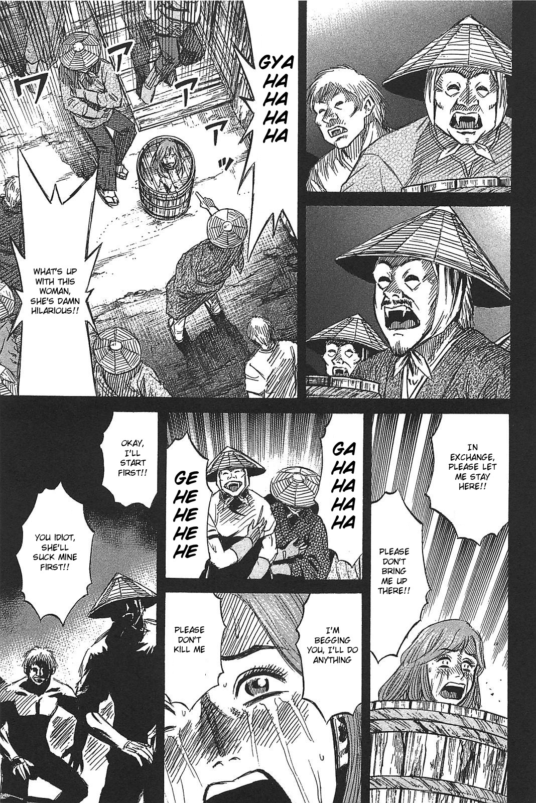 Higanjima - Saigo no 47 Hiai Chapter 20 page 19 - Chapter 20: Inside The Cask