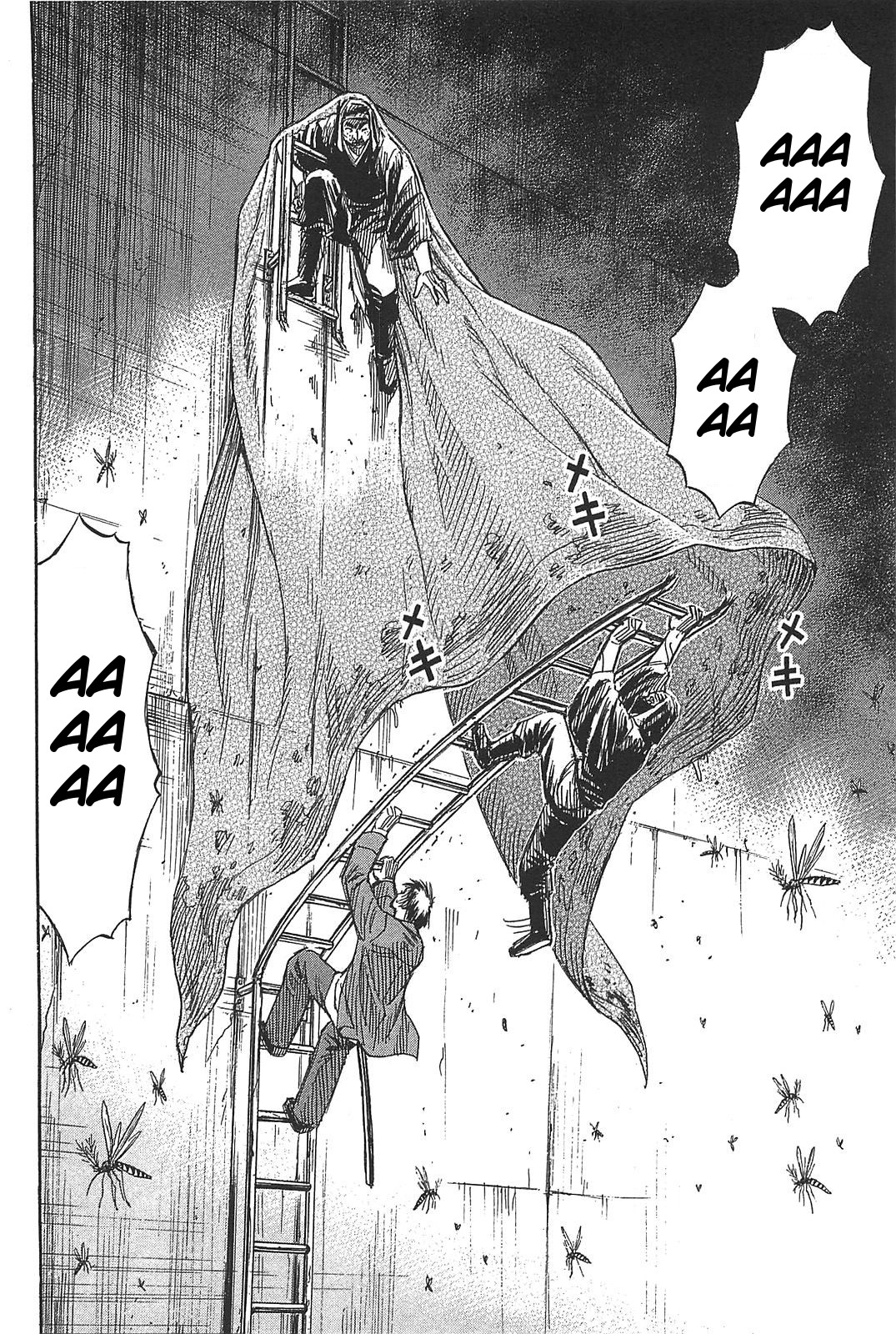 Higanjima - Saigo no 47 Hiai Chapter 28 page 10 - Chapter 28: Ladder