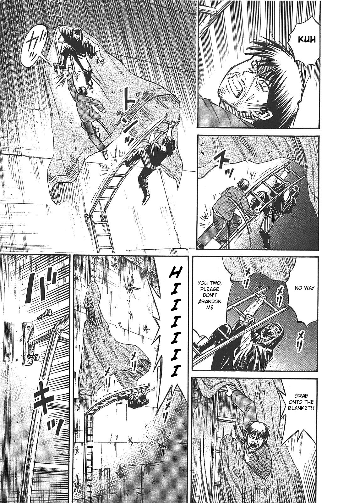 Higanjima - Saigo no 47 Hiai Chapter 28 page 11 - Chapter 28: Ladder