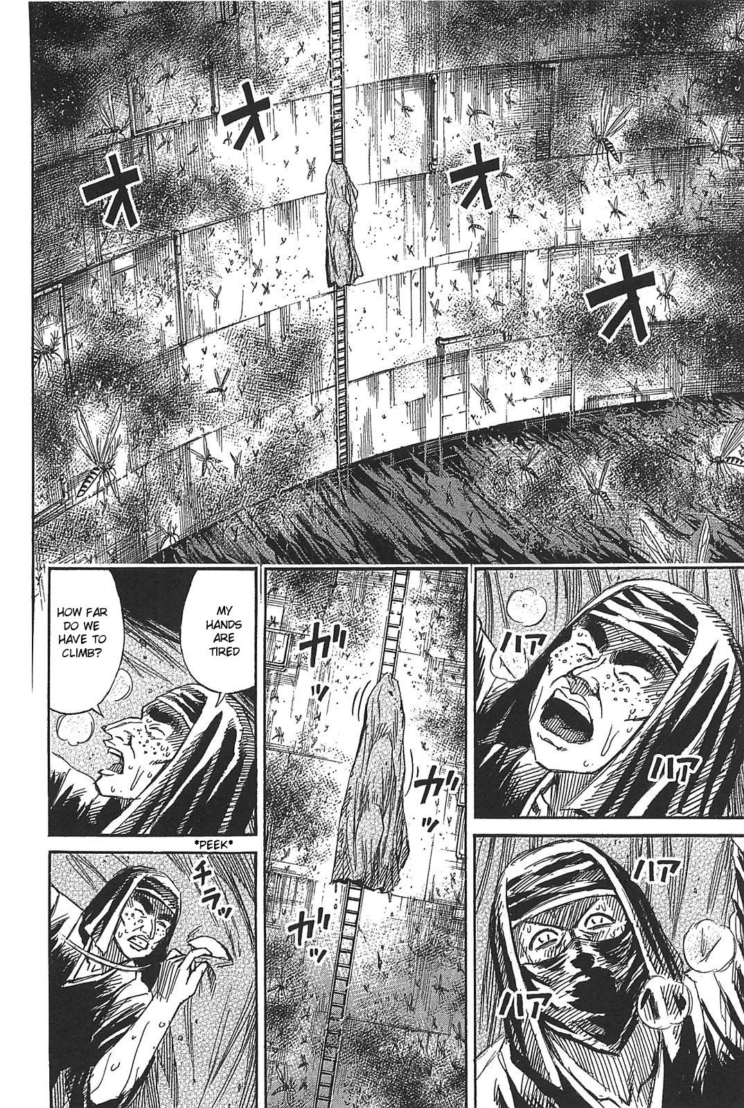 Higanjima - Saigo no 47 Hiai Chapter 28 page 8 - Chapter 28: Ladder