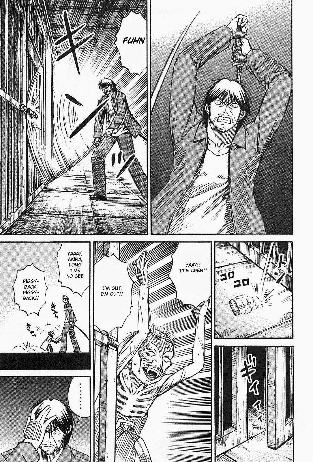 Higanjima - Saigo no 47 Hiai Chapter 30 page 13 - Chapter 30: Live Experiments Room