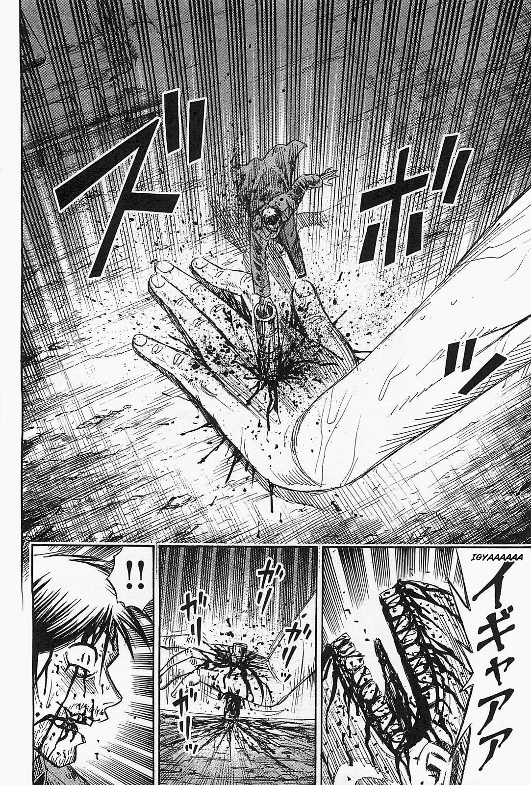 Higanjima - Saigo no 47 Hiai Chapter 39 page 16 - Chapter 39: Crucifixion