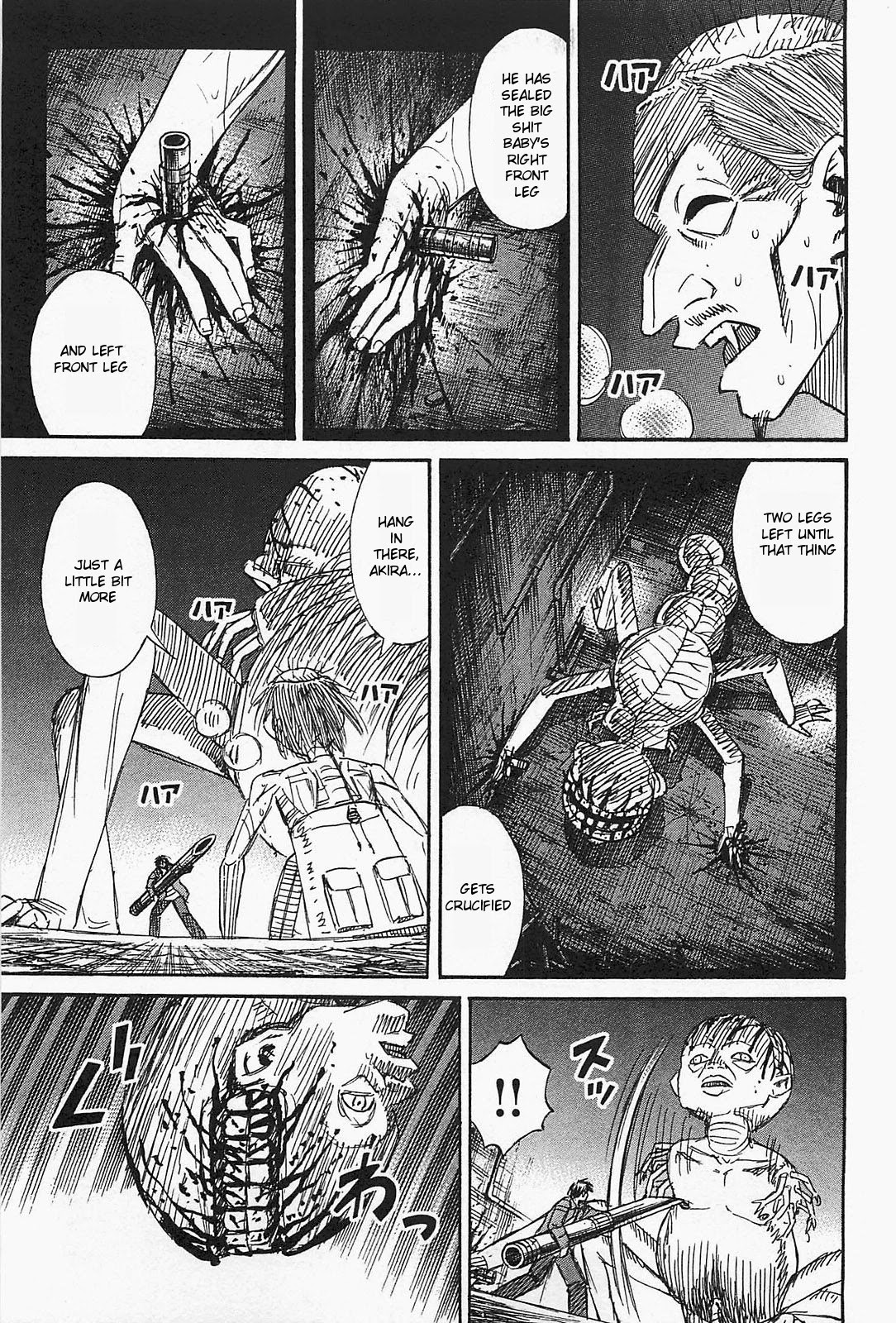Higanjima - Saigo no 47 Hiai Chapter 39 page 3 - Chapter 39: Crucifixion
