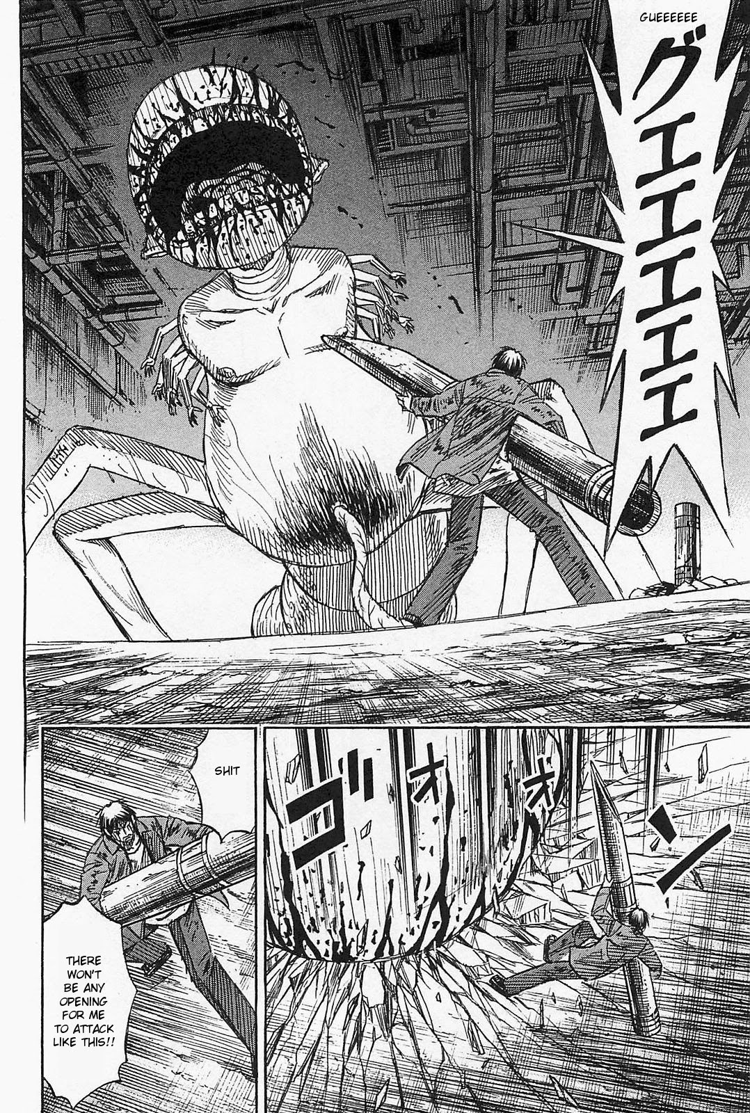 Higanjima - Saigo no 47 Hiai Chapter 39 page 6 - Chapter 39: Crucifixion