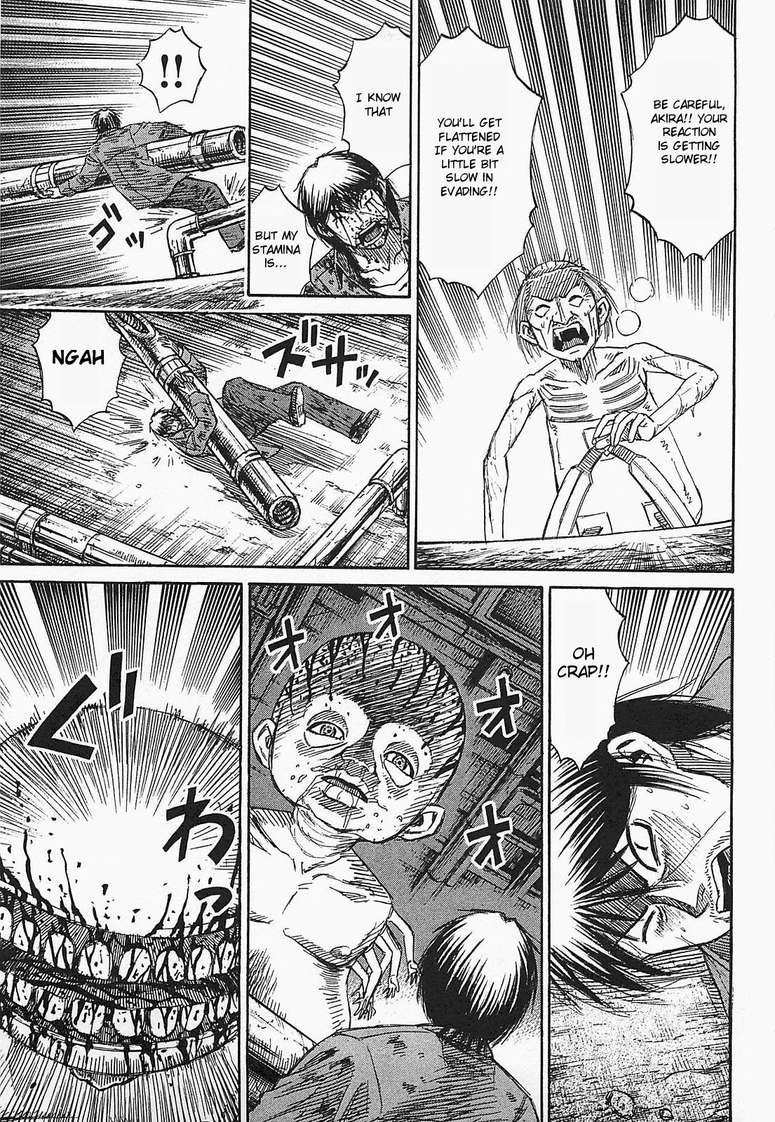 Higanjima - Saigo no 47 Hiai Chapter 39 page 7 - Chapter 39: Crucifixion