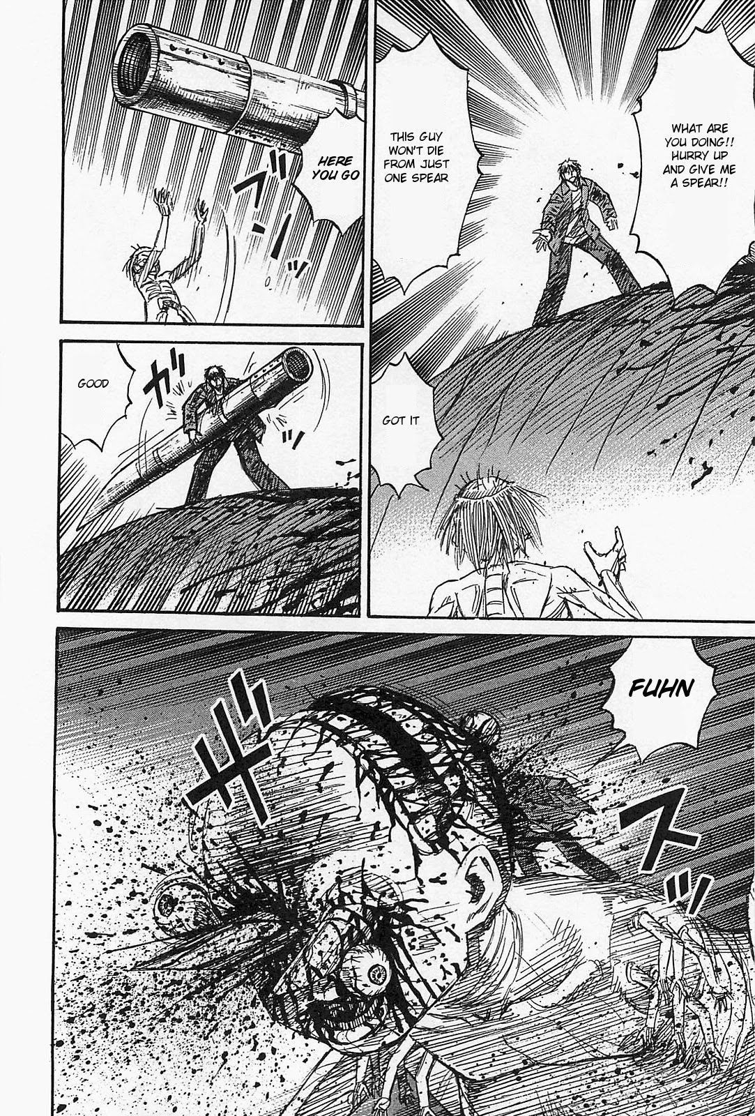 Higanjima - Saigo no 47 Hiai Chapter 40 page 9 - Chapter 40: Skewer