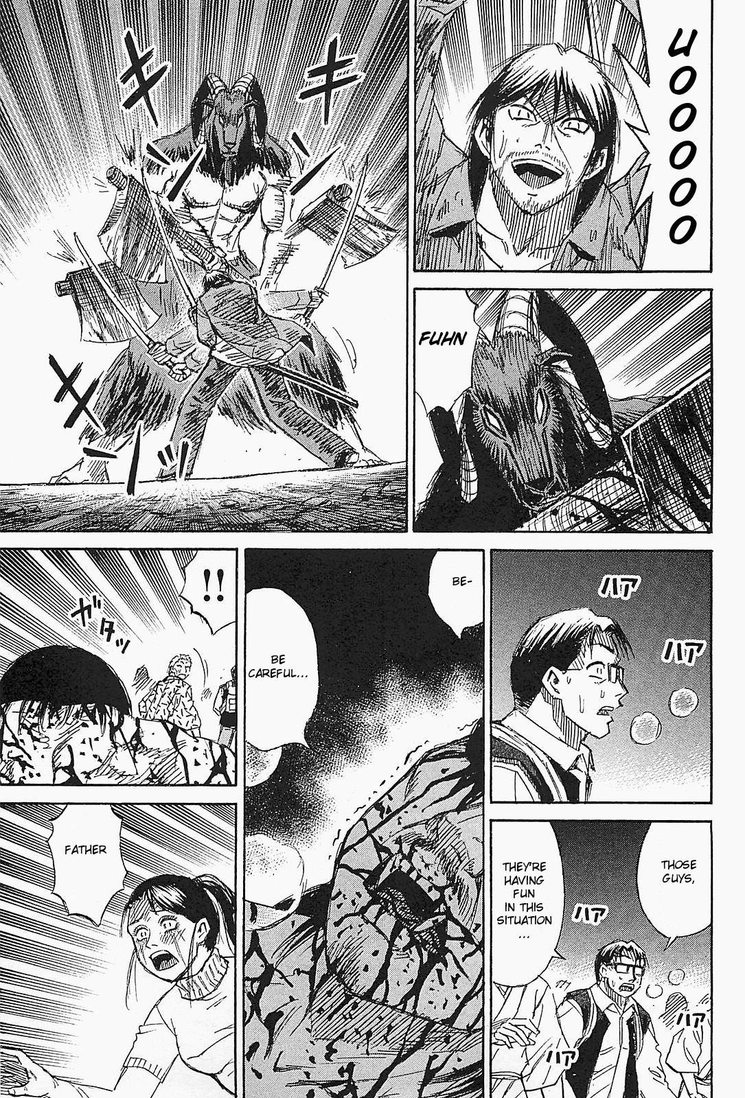 Higanjima - Saigo no 47 Hiai Chapter 43 page 9 - Chapter 43: Rematch