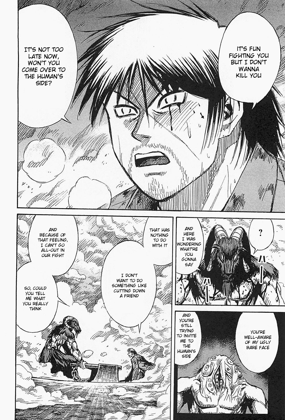 Higanjima - Saigo no 47 Hiai Chapter 45 page 12 - Chapter 45: What He Really Thinks