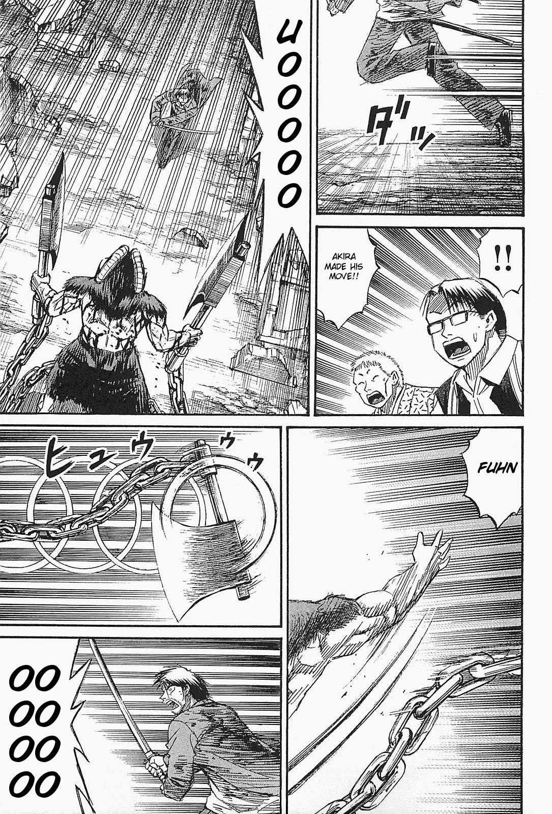 Higanjima - Saigo no 47 Hiai Chapter 46 page 5 - Chapter 46: Fist