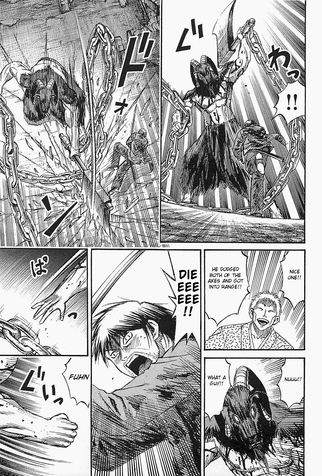 Higanjima - Saigo no 47 Hiai Chapter 46 page 7 - Chapter 46: Fist