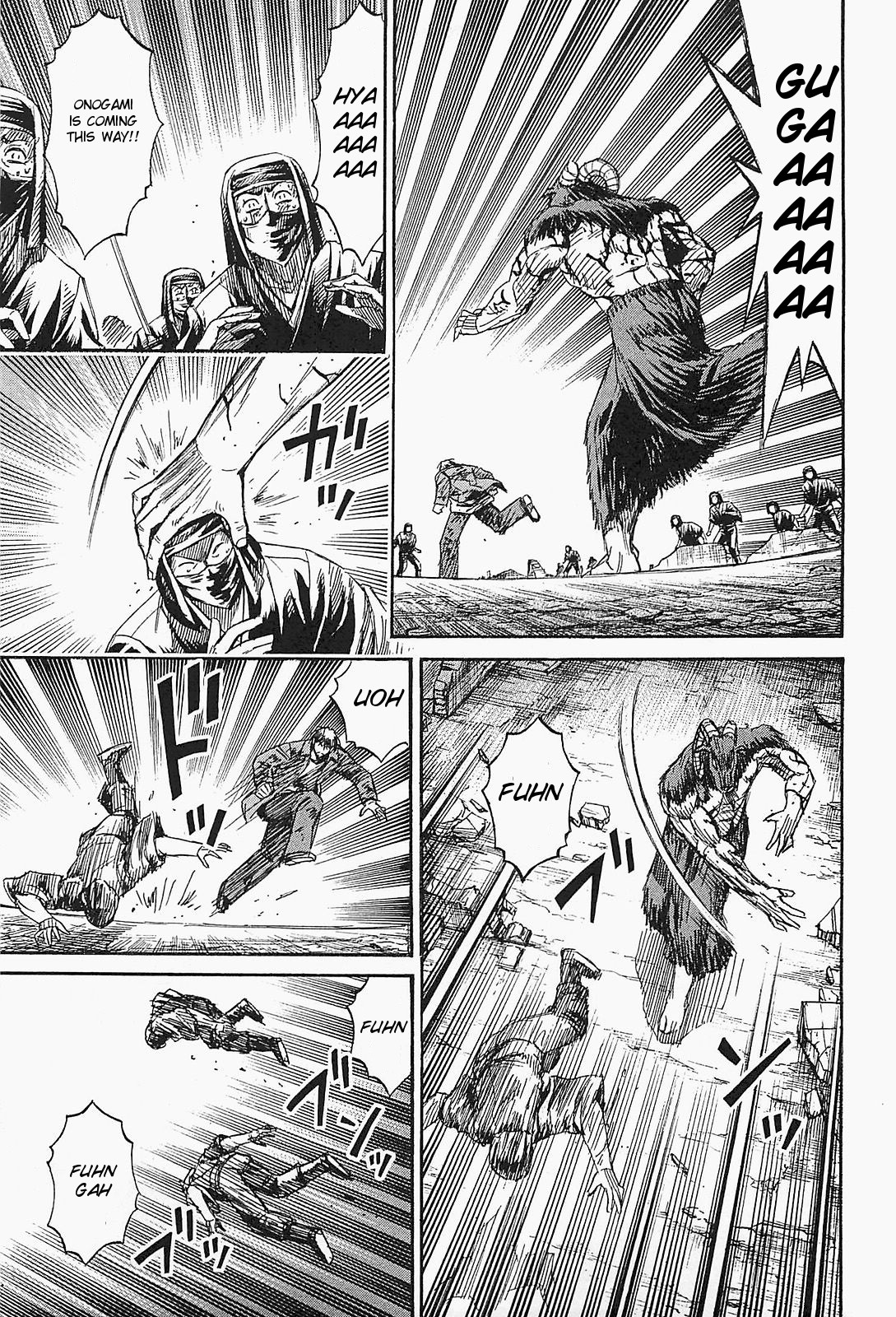 Higanjima - Saigo no 47 Hiai Chapter 47 page 16 - Chapter 47: Pincer Attack