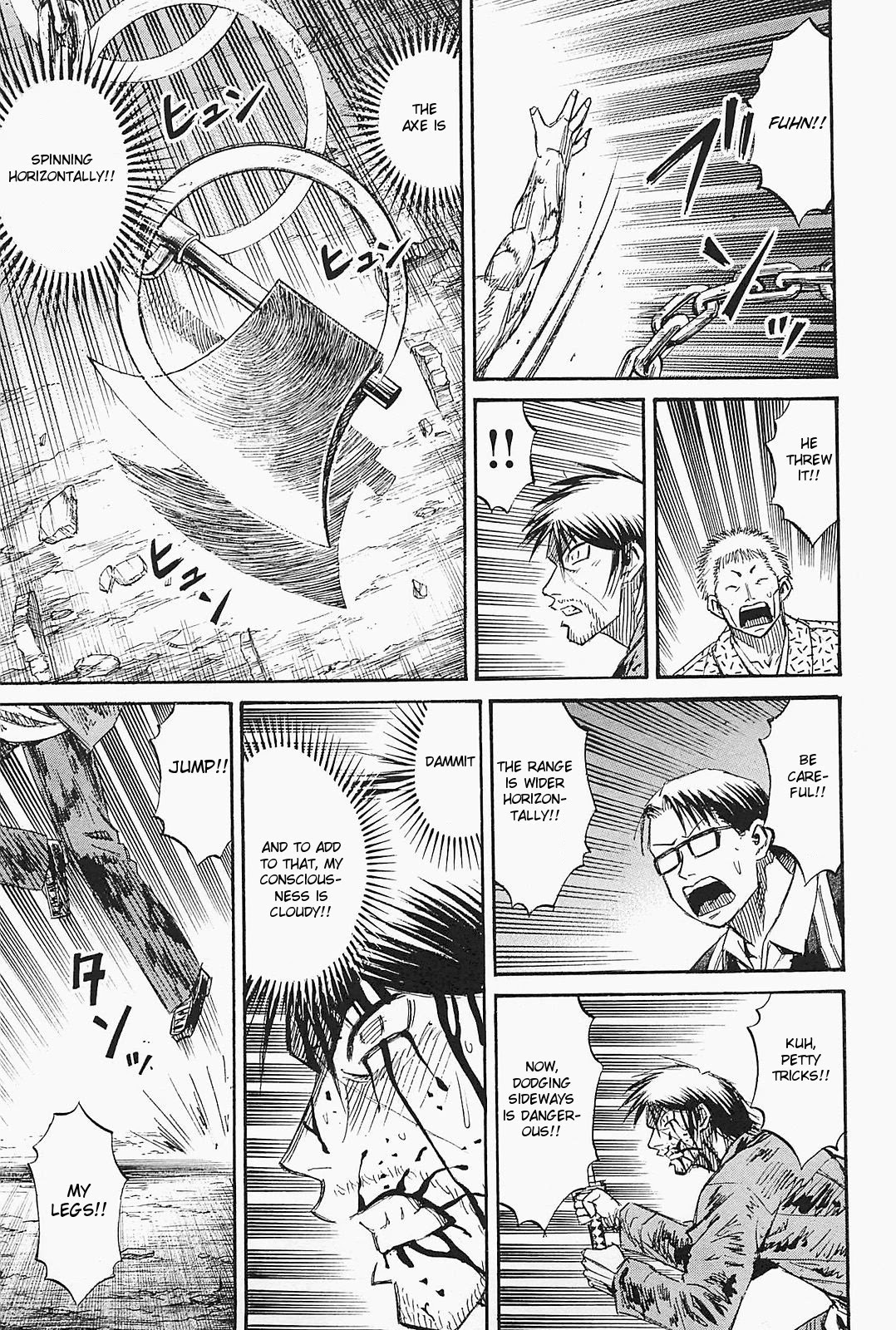 Higanjima - Saigo no 47 Hiai Chapter 47 page 3 - Chapter 47: Pincer Attack