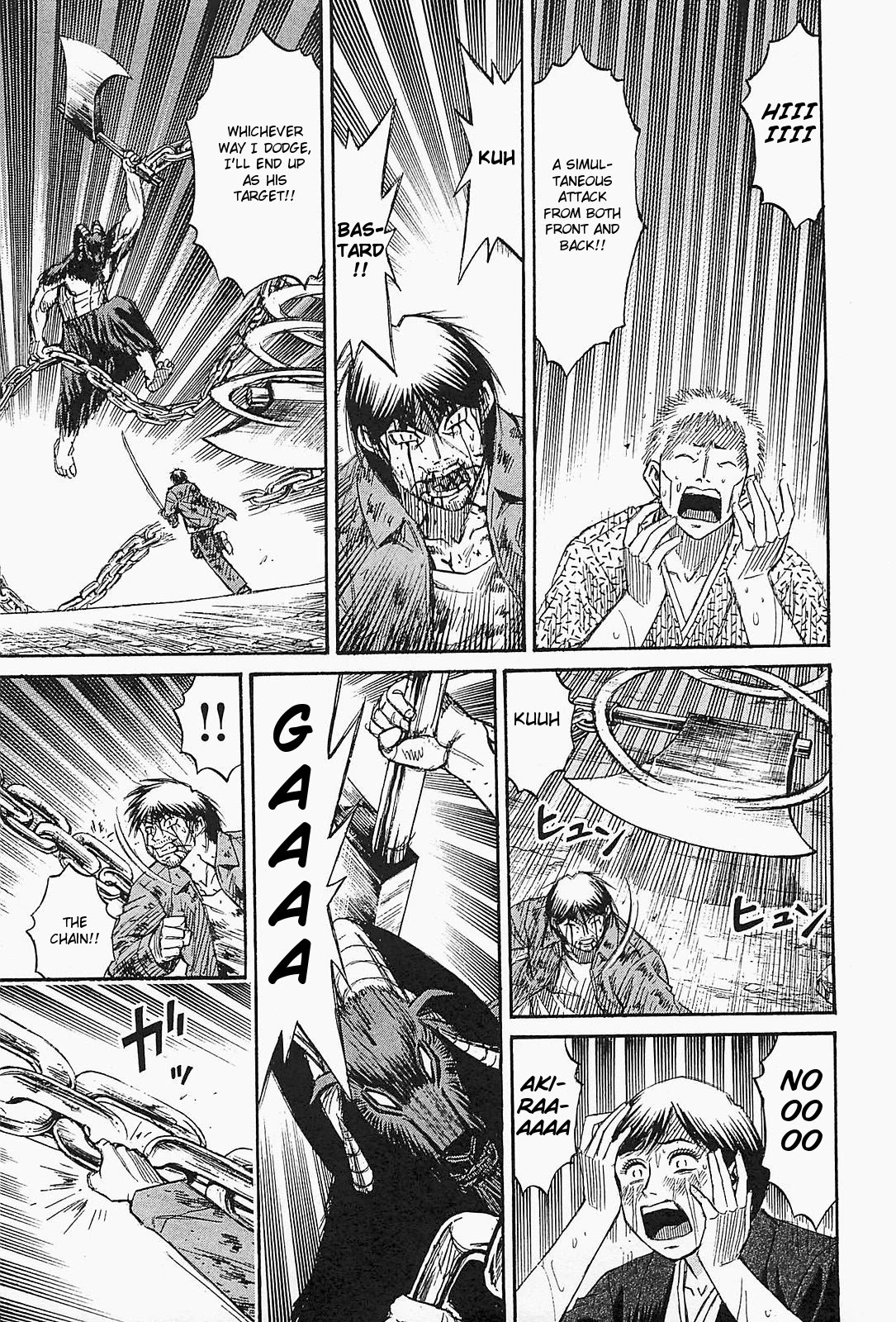 Higanjima - Saigo no 47 Hiai Chapter 47 page 7 - Chapter 47: Pincer Attack