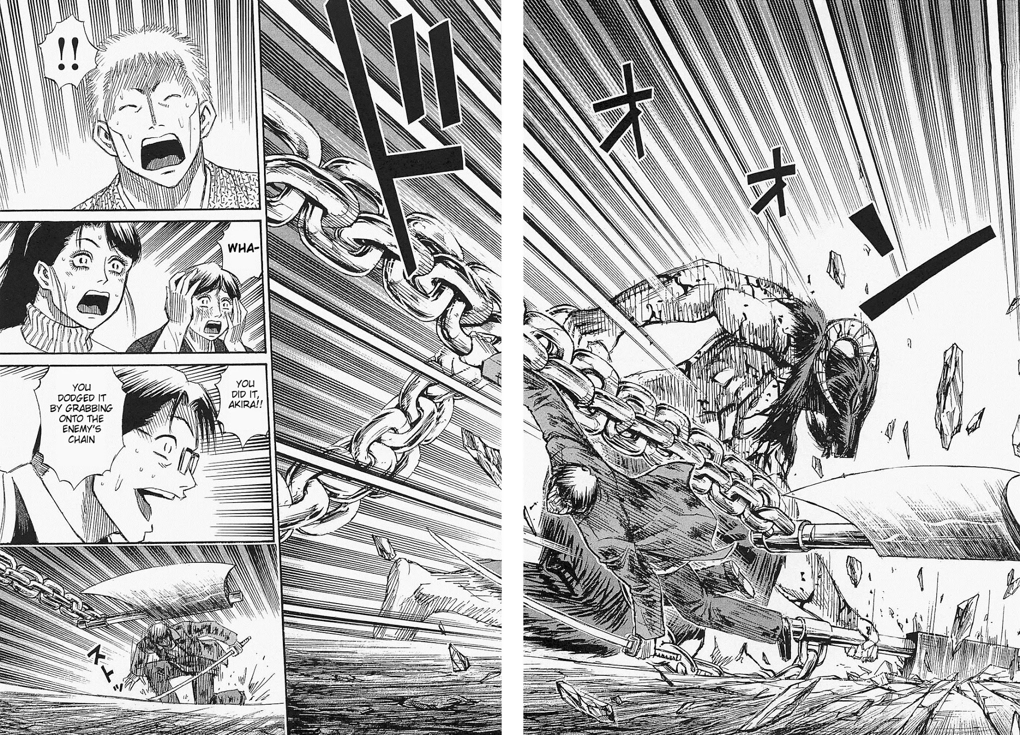 Higanjima - Saigo no 47 Hiai Chapter 47 page 8 - Chapter 47: Pincer Attack