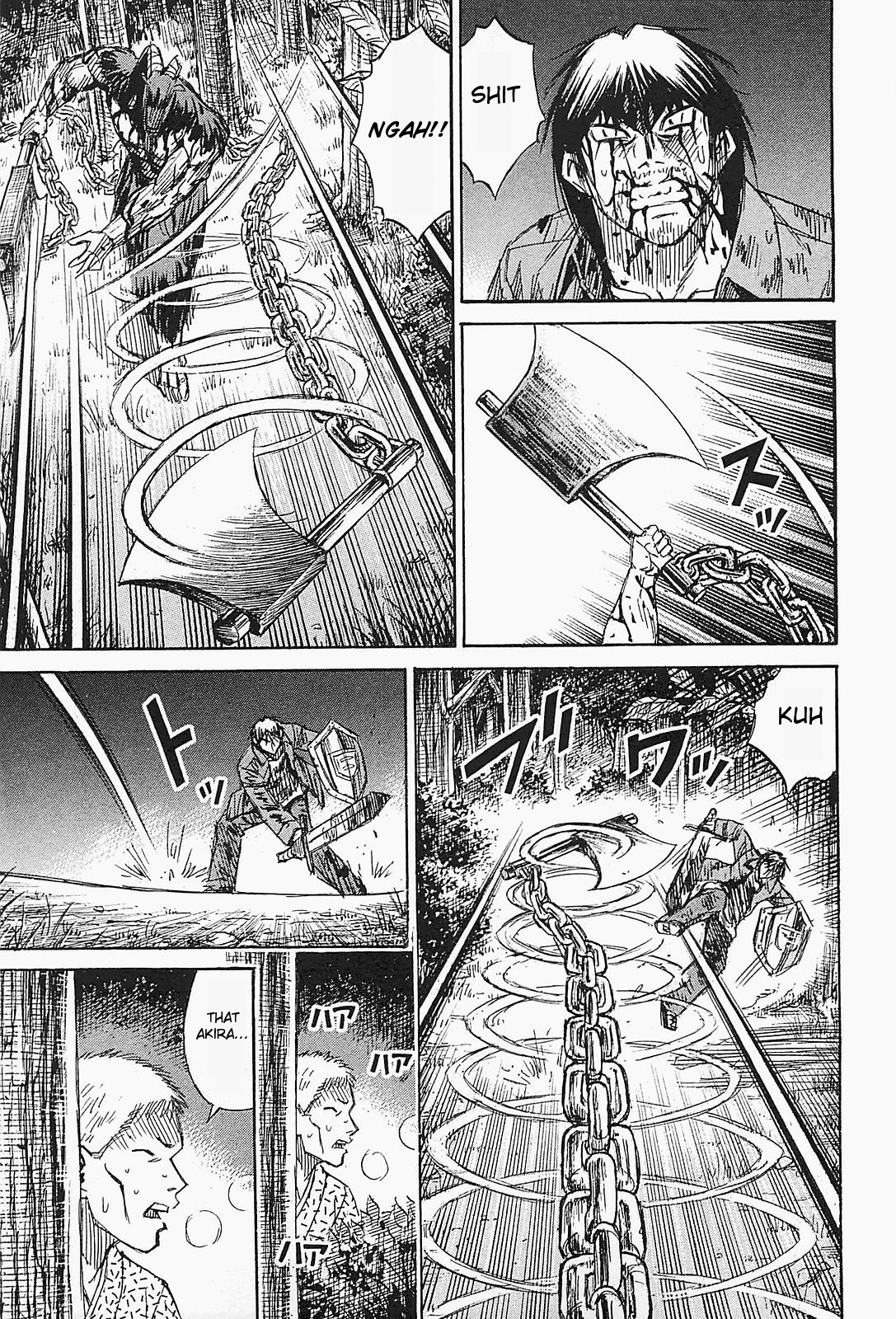 Higanjima - Saigo no 47 Hiai Chapter 50 page 13 - Chapter 50: Sword And Shield