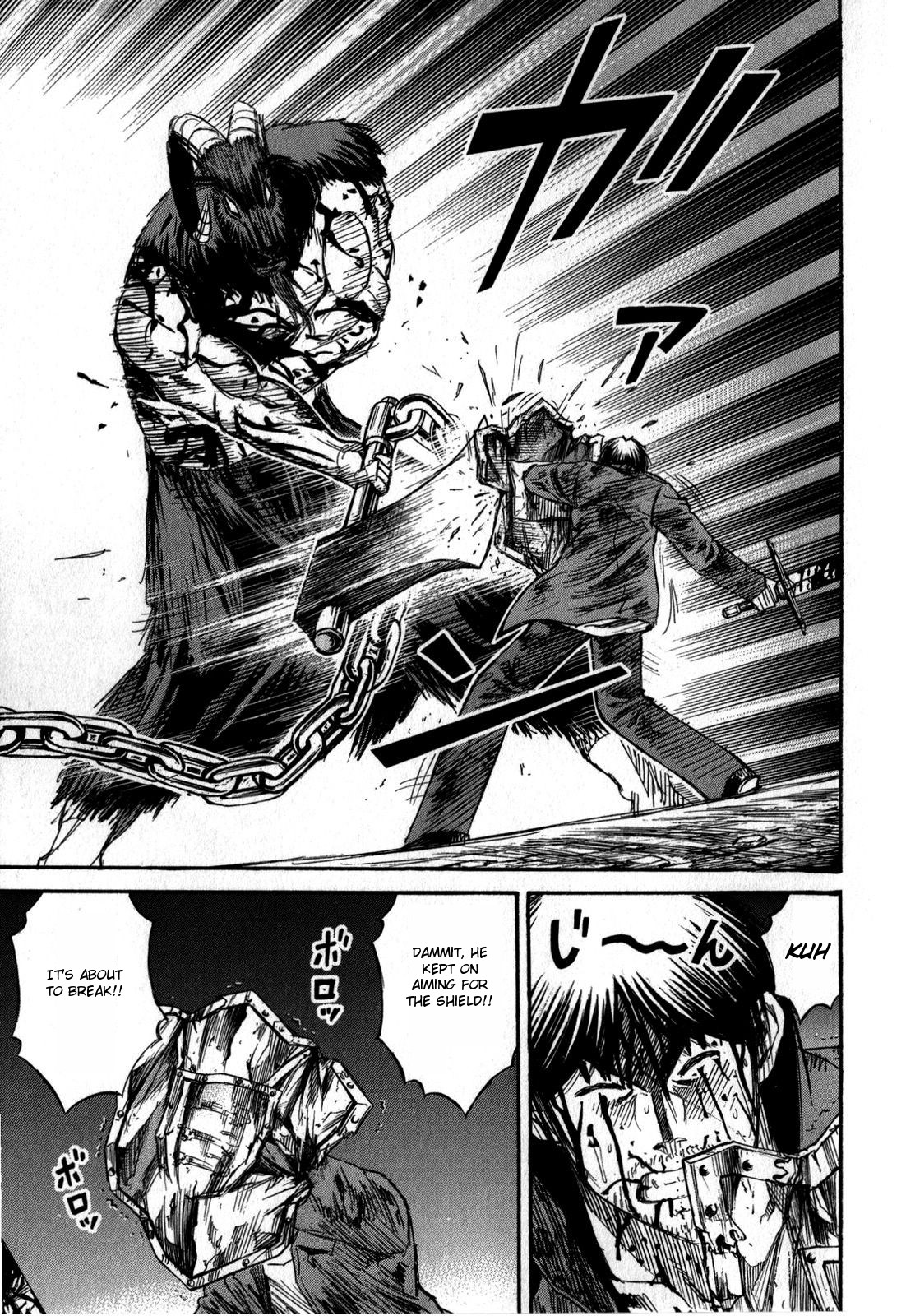 Higanjima - Saigo no 47 Hiai Chapter 52 page 3 - Chapter 52: Rooftop