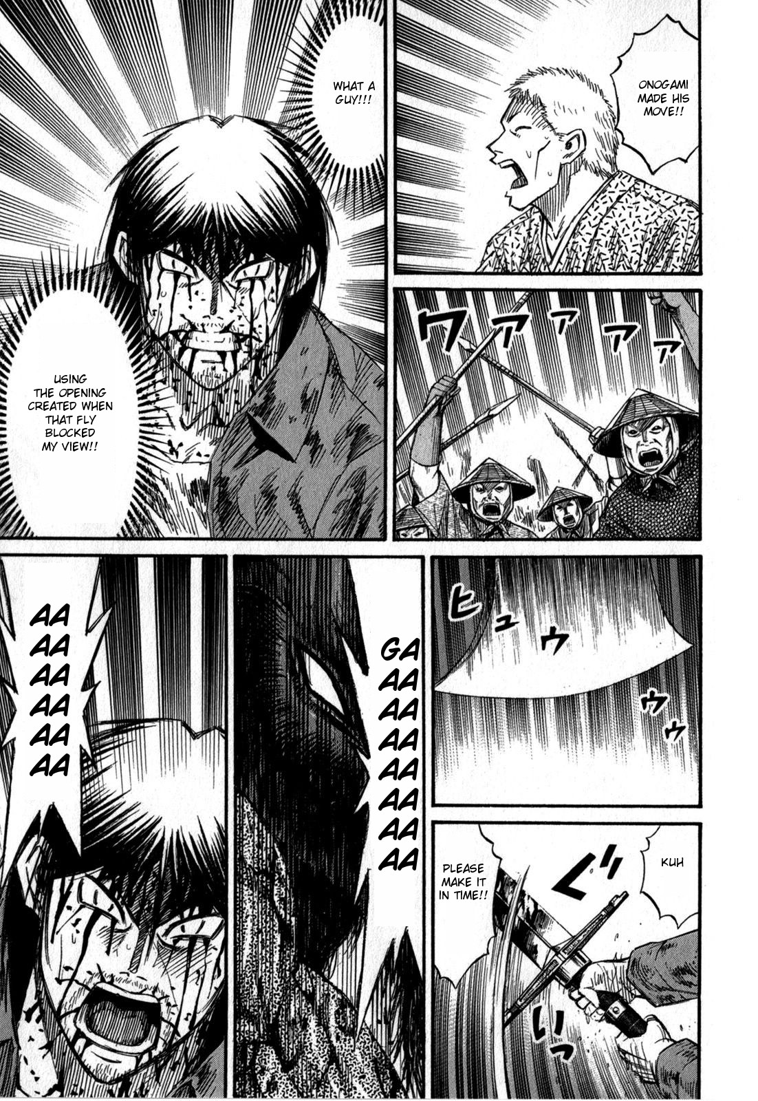 Higanjima - Saigo no 47 Hiai Chapter 53 page 13 - Chapter 53: Fly