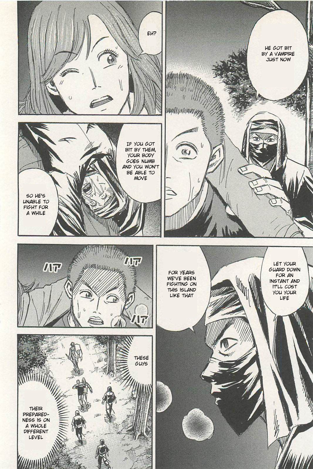 Higanjima - Saigo no 47 Hiai Chapter 6 page 4 - Chapter 6: Settlement