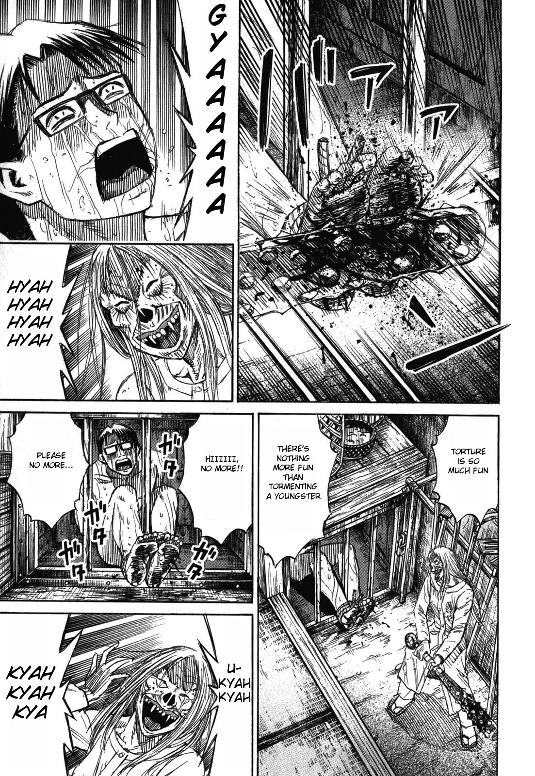 Higanjima - Saigo no 47 Hiai Chapter 62 page 6 - Chapter 62: Gontarou