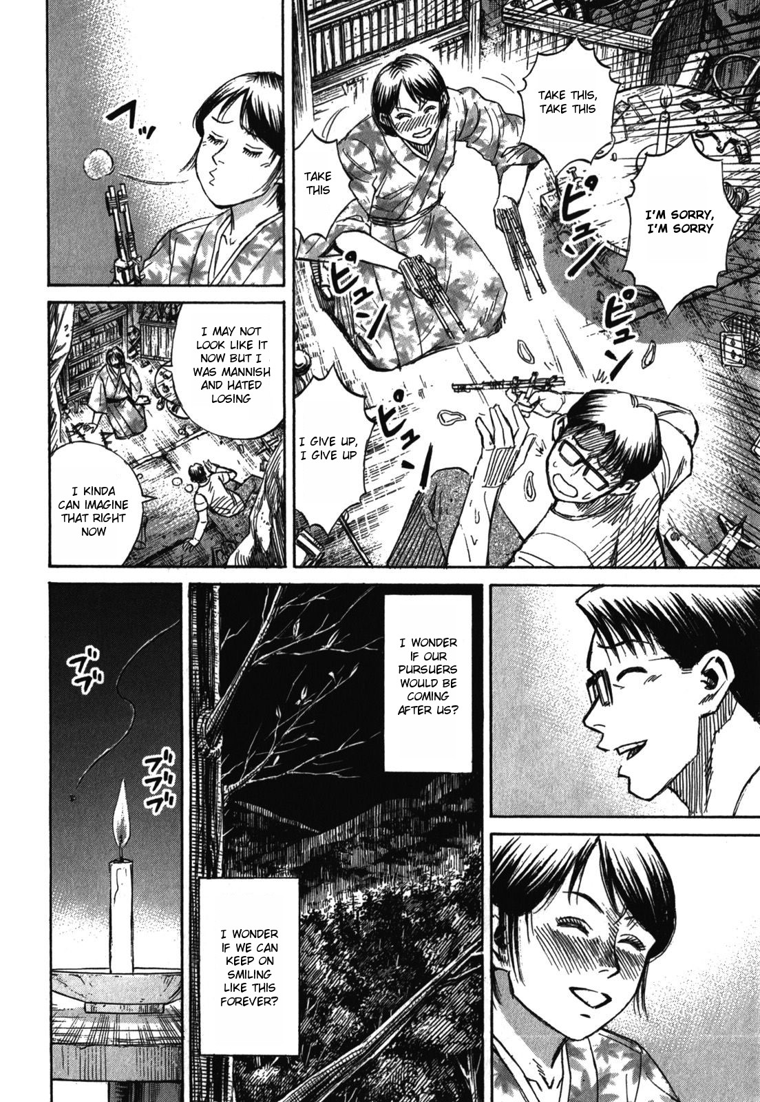Higanjima - Saigo no 47 Hiai Chapter 64 page 13 - Chapter 64: Cave