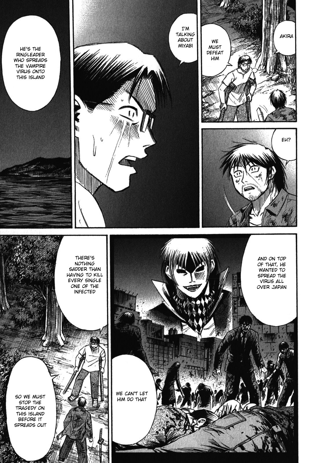 Higanjima - Saigo no 47 Hiai Chapter 67 page 19 - Chapter 67: Persuasion