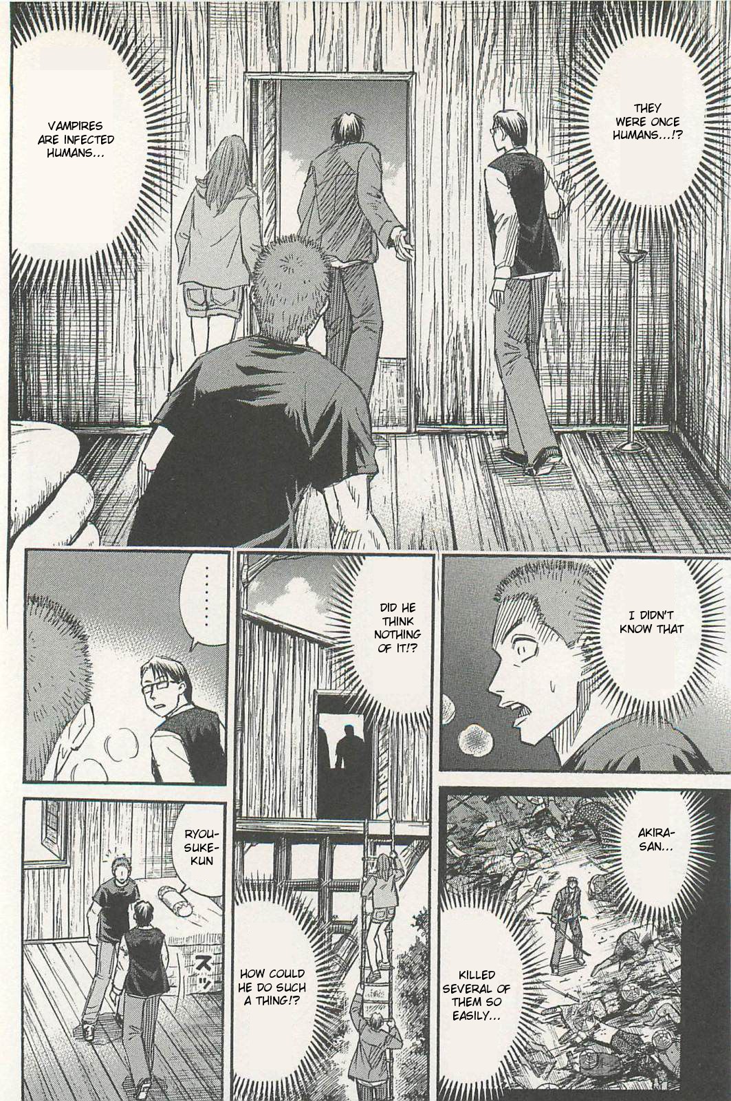 Higanjima - Saigo no 47 Hiai Chapter 7 page 12 - Chapter 7: Interrogation