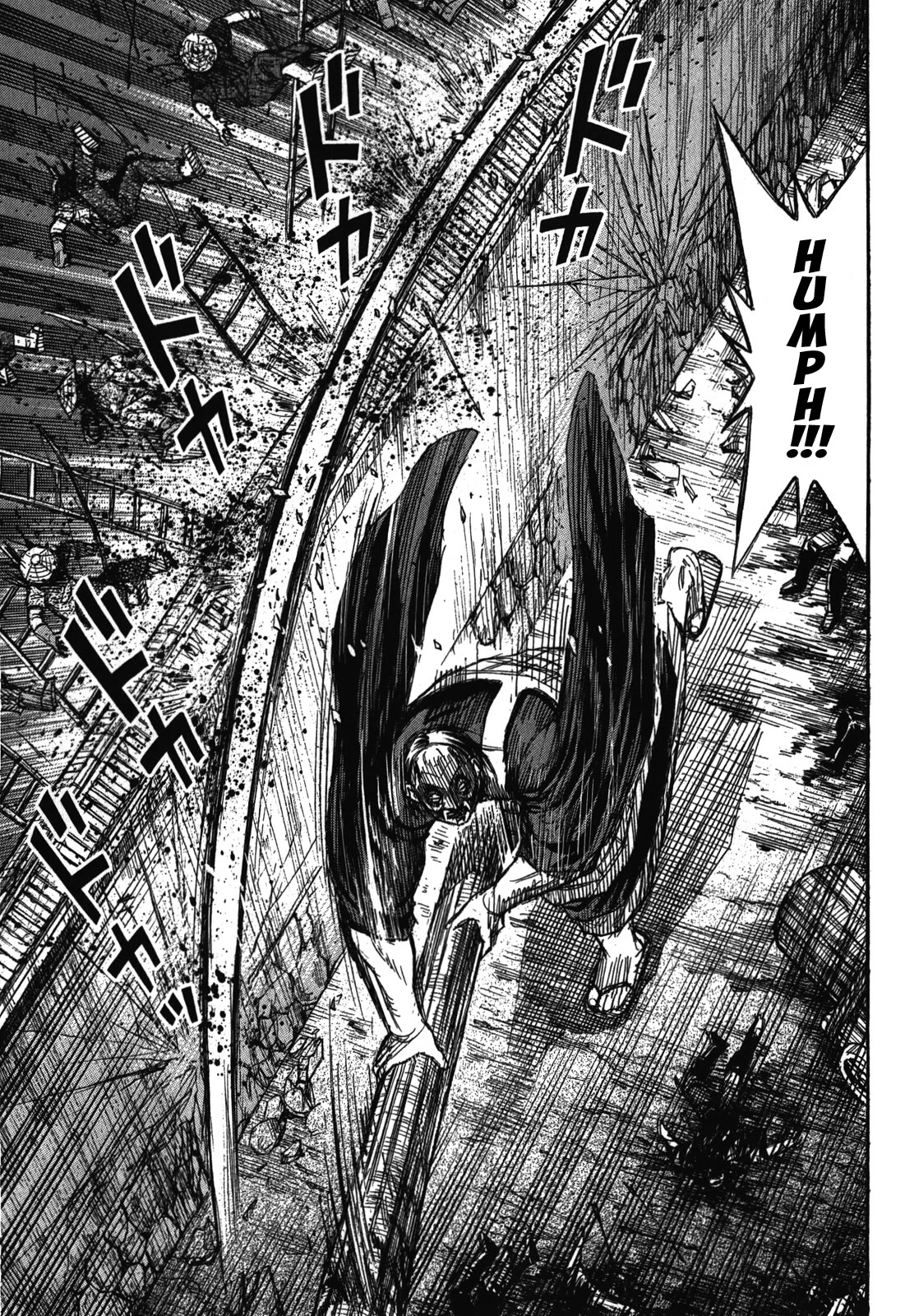 Higanjima - Saigo no 47 Hiai Chapter 70 page 8 - Chapter 70: Giant Logs