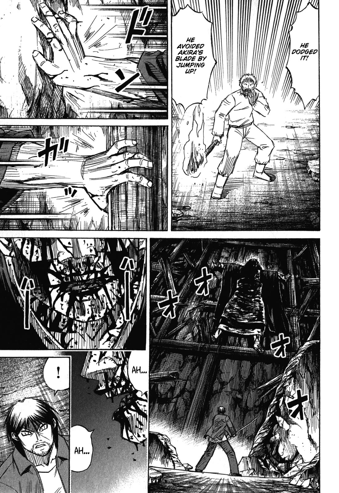 Higanjima - Saigo no 47 Hiai Chapter 75 page 13 - Chapter 75: Behind The Rubble