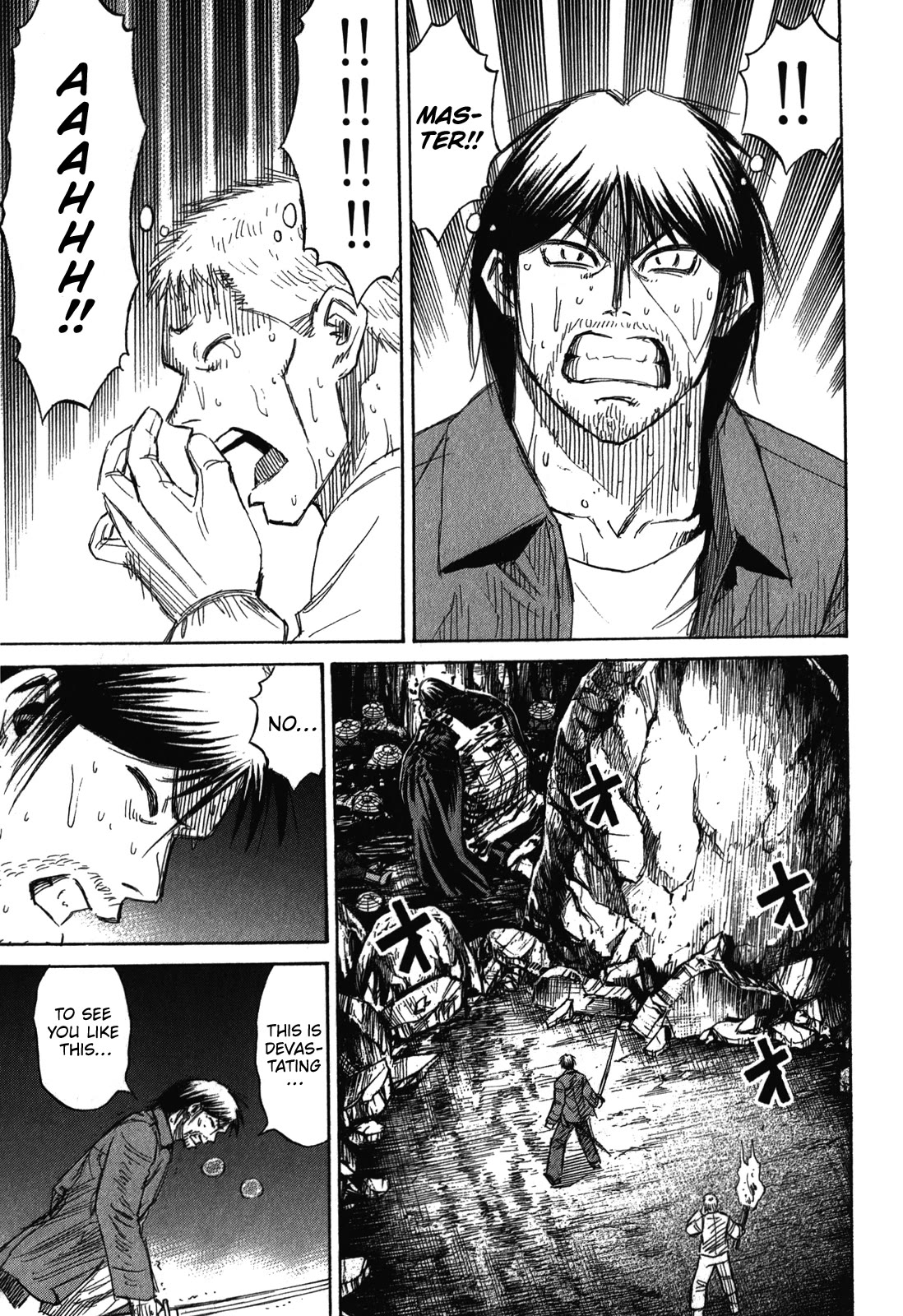 Higanjima - Saigo no 47 Hiai Chapter 75 page 9 - Chapter 75: Behind The Rubble