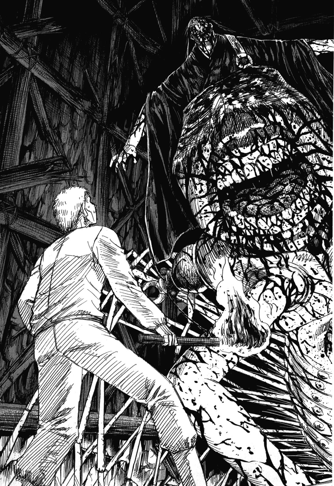 Higanjima - Saigo no 47 Hiai Chapter 76 page 4 - Chapter 76: Mandibles