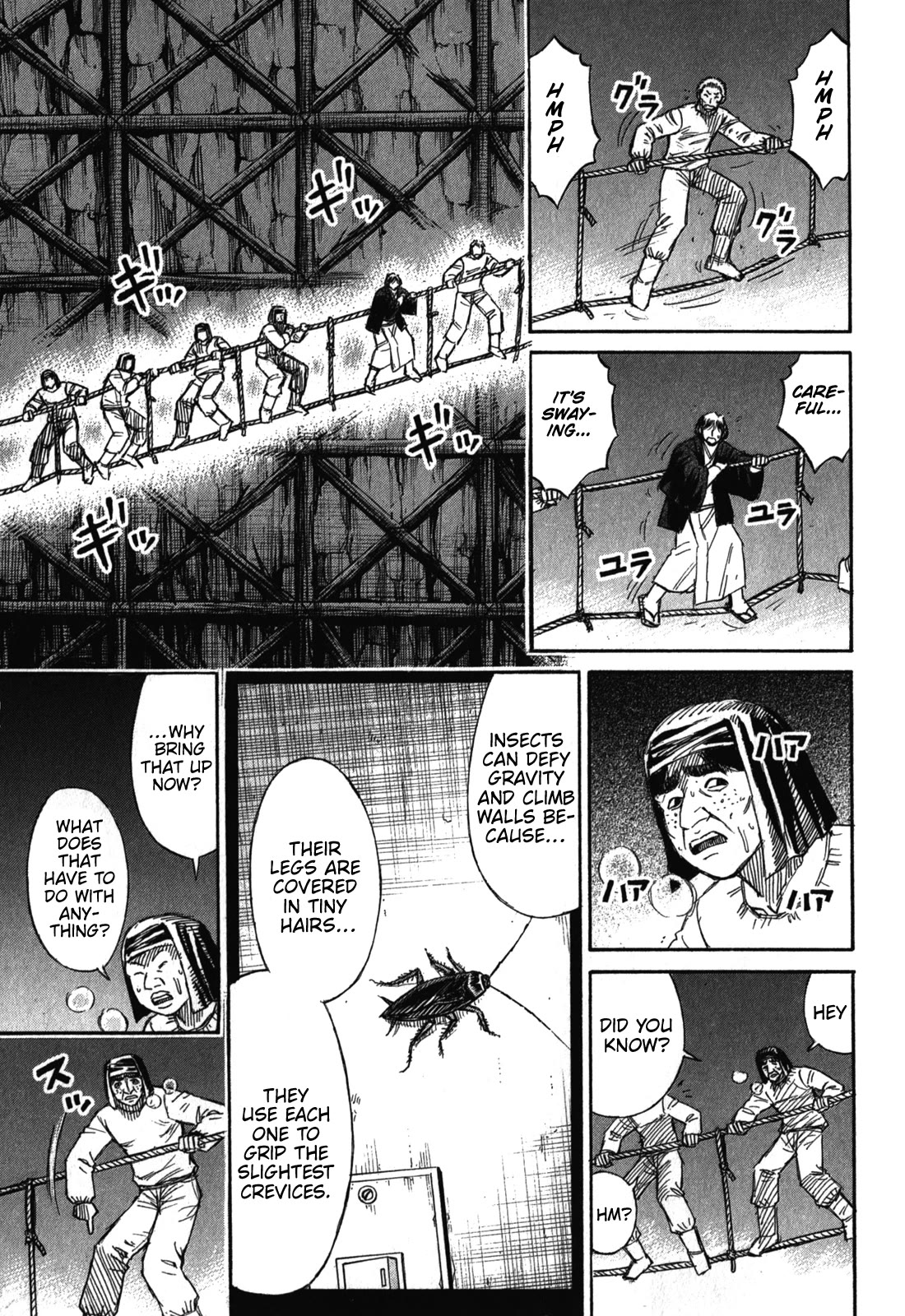 Higanjima - Saigo no 47 Hiai Chapter 79 page 11 - Chapter 79: Leg Hair