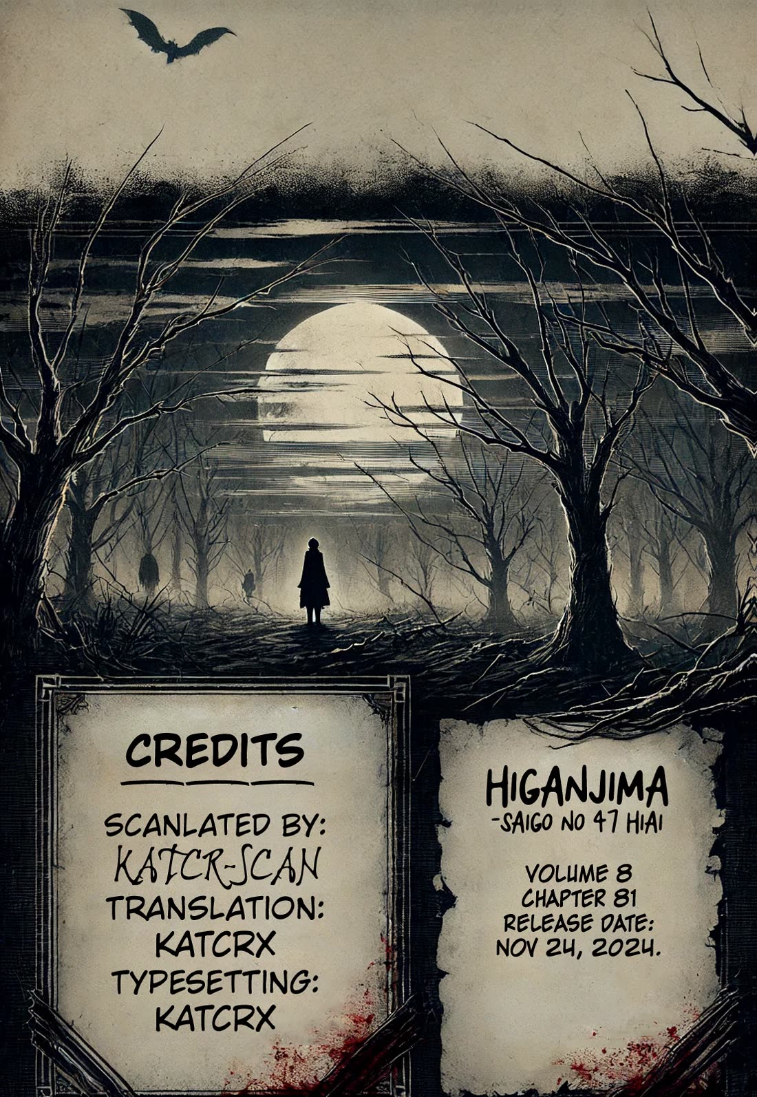 Higanjima - Saigo no 47 Hiai Chapter 81 page 22 - Chapter 81: Ground Level