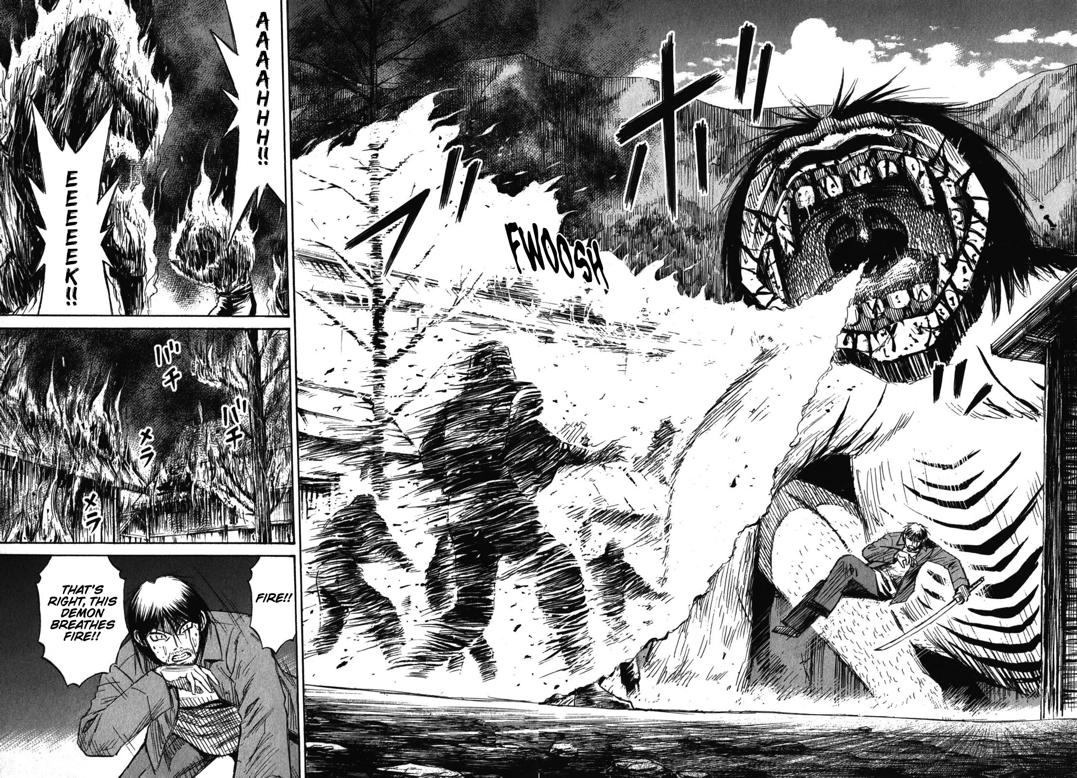 Higanjima - Saigo no 47 Hiai Chapter 82 page 14 - Chapter 82: The Mighty Chihuahua