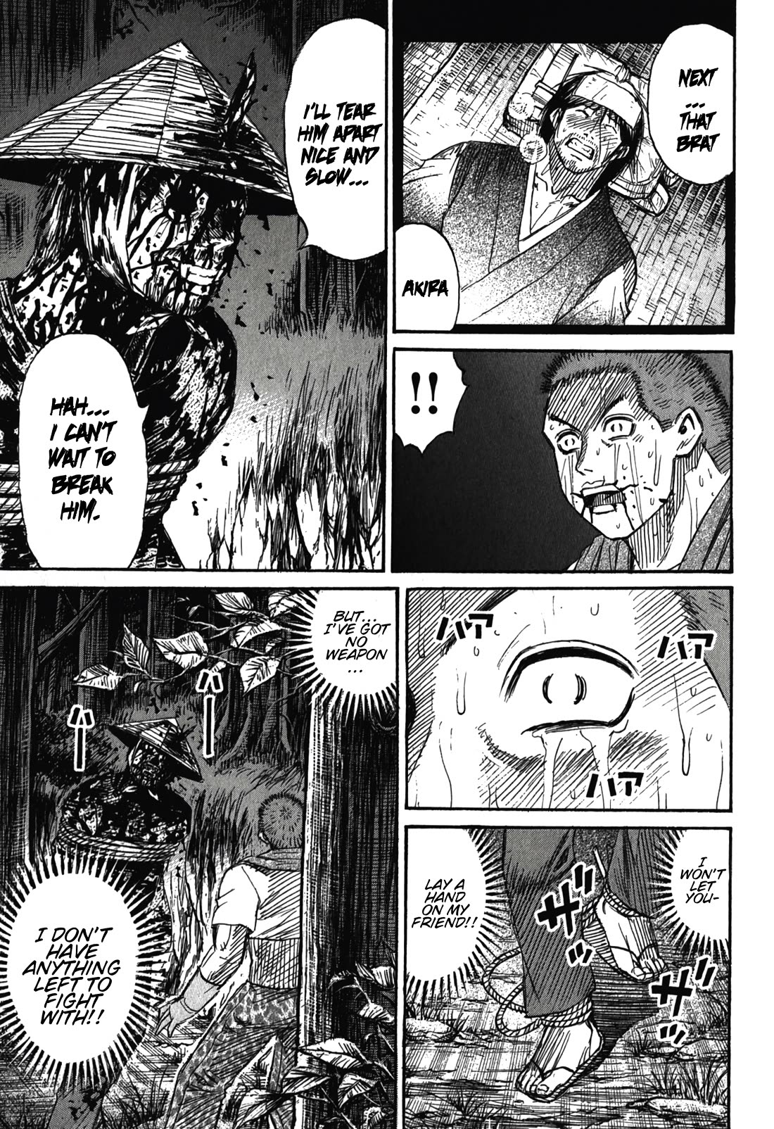 Higanjima - Saigo no 47 Hiai Chapter 94 page 13 - Chapter 94: Sensation