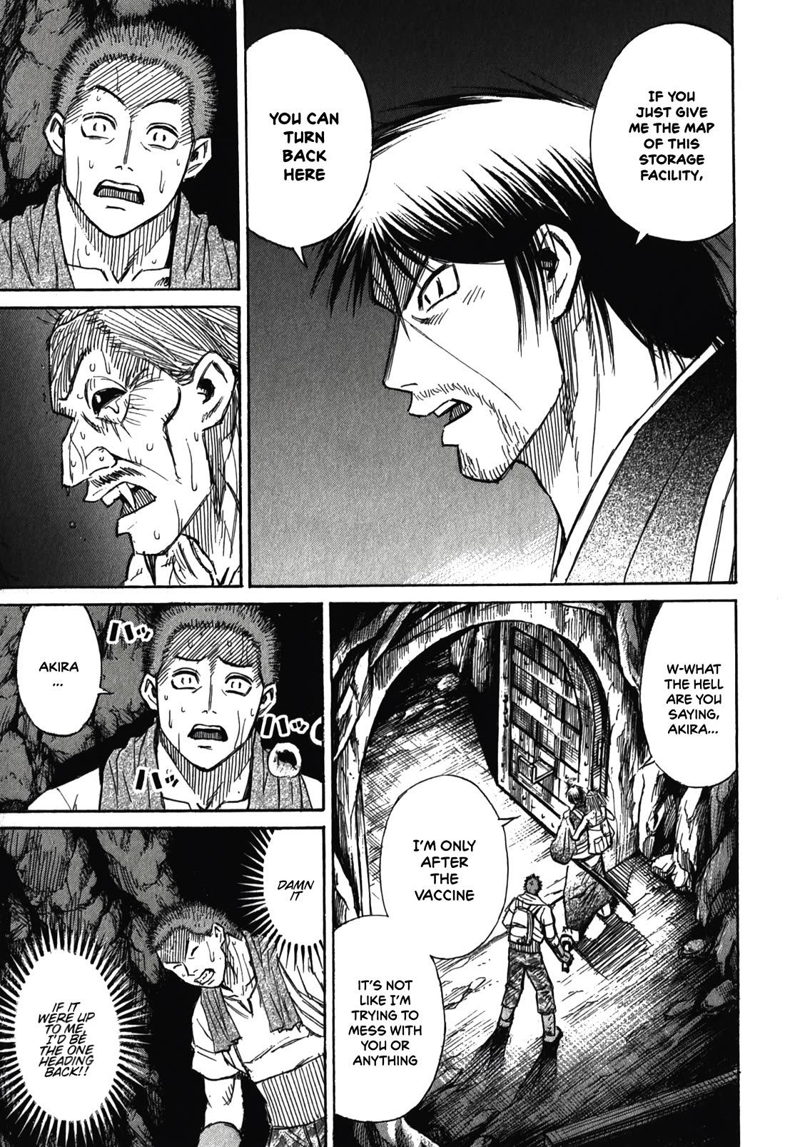 Higanjima - Saigo no 47 Hiai Chapter 96 page 17 - Chapter 96: Storage